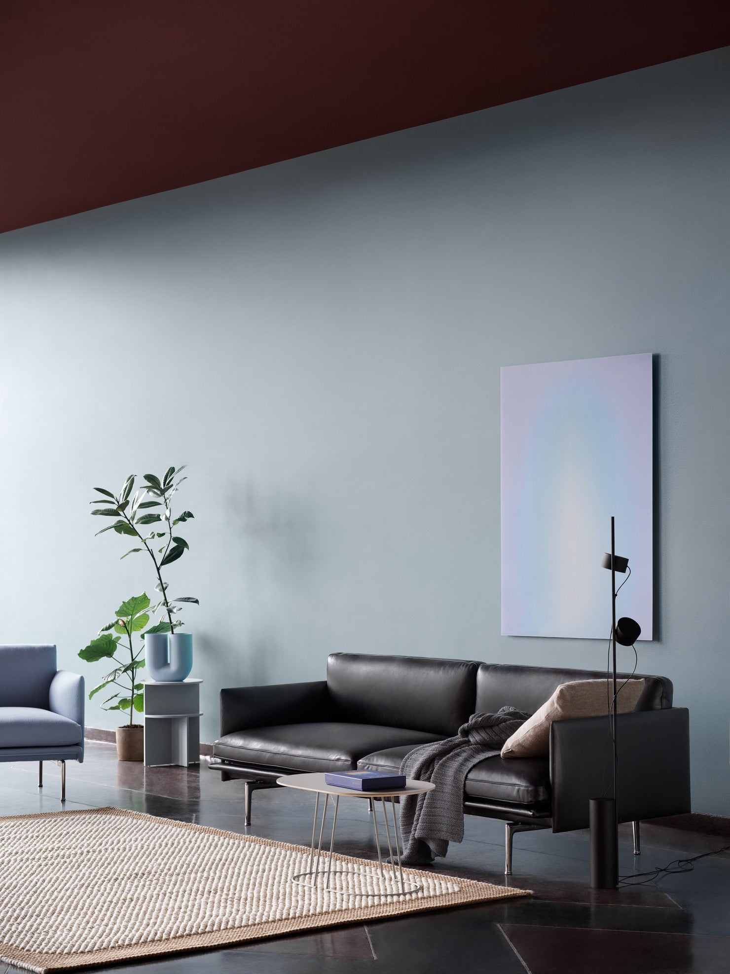 TAPijt PEBBLE oranje met beige