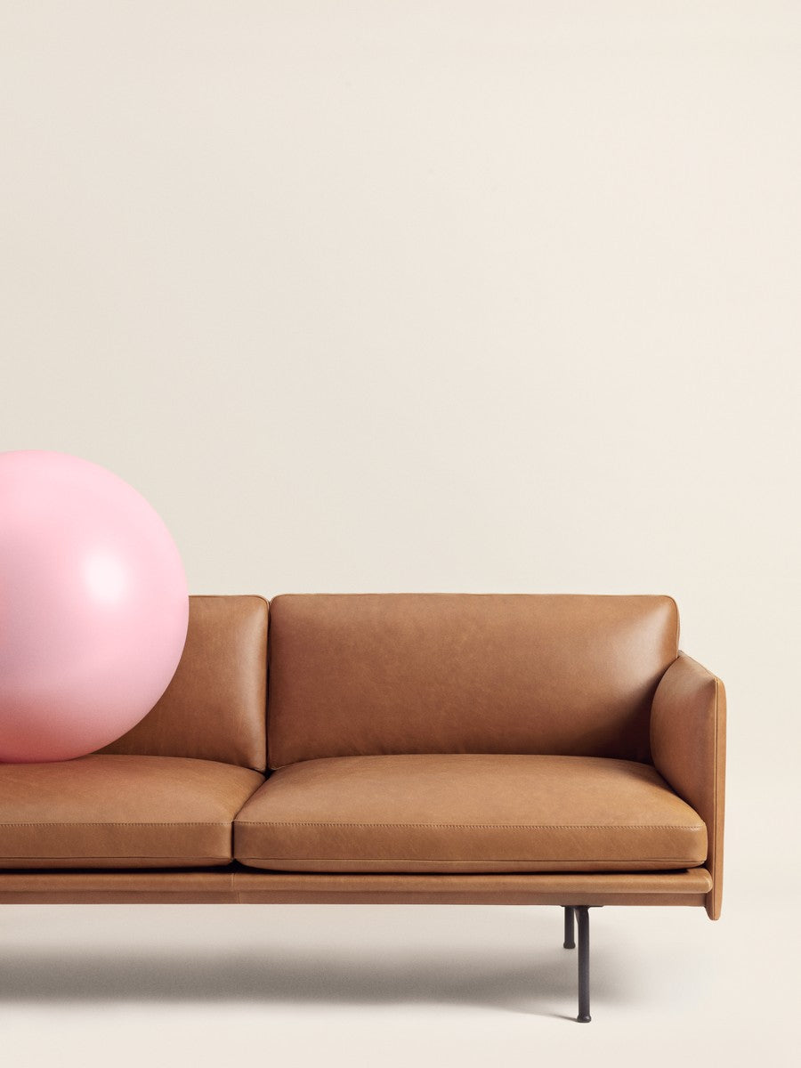 Sofa 3,5-zits OUTLINE gestoffeerd