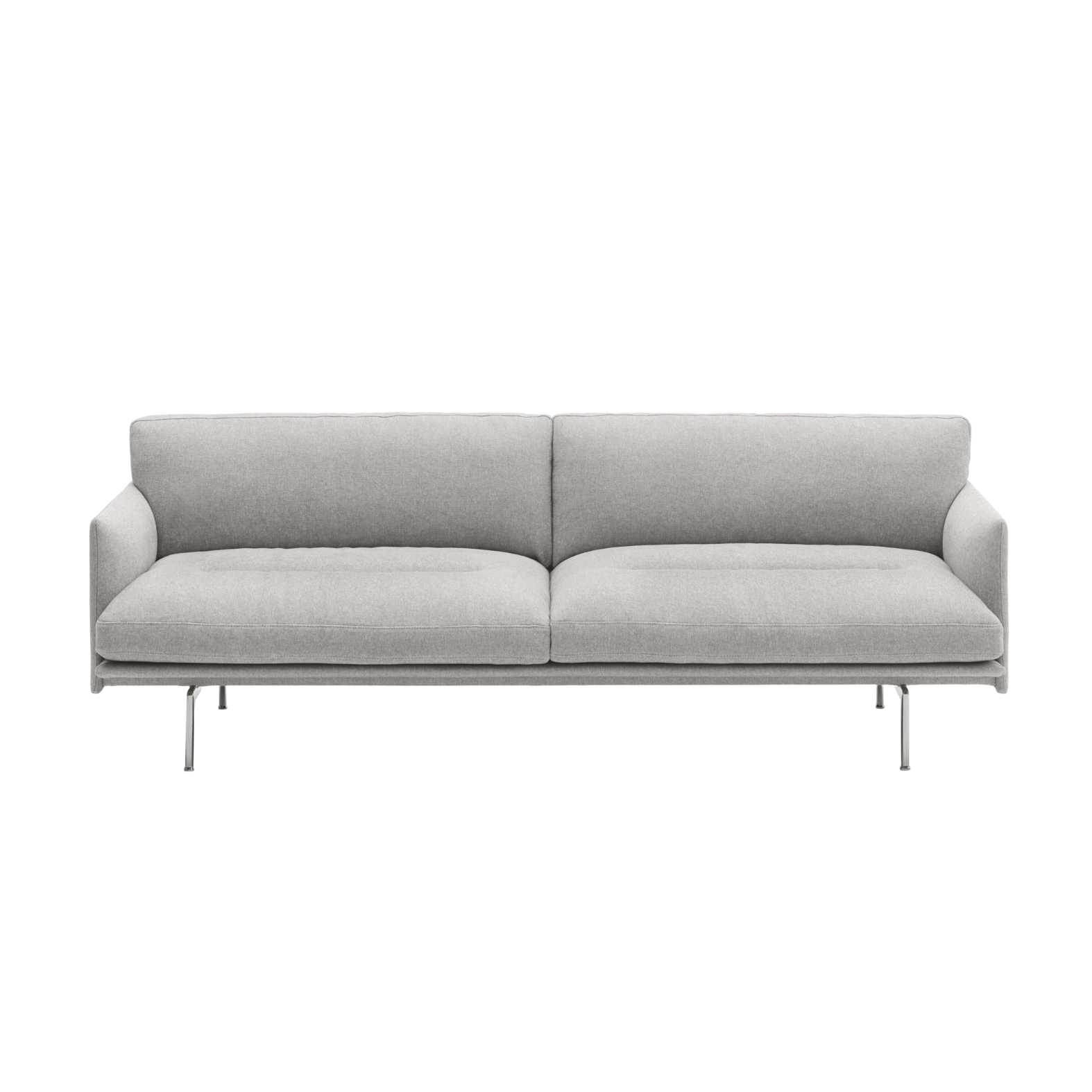 Sofa 3-zits OUTLINE SOFT gestoffeerd