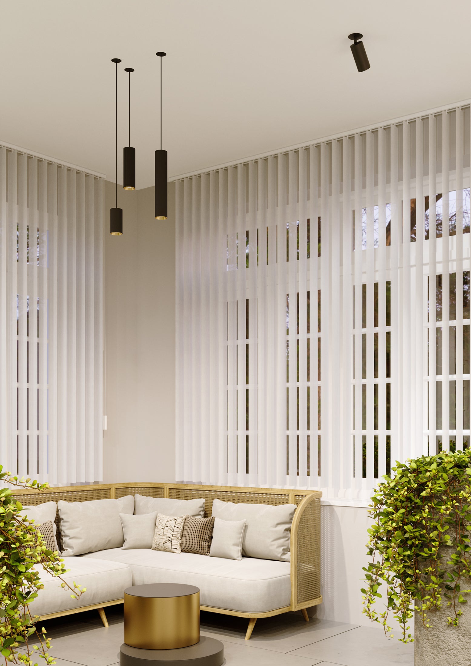 Pendelleuchte PET MIDI eingelassen