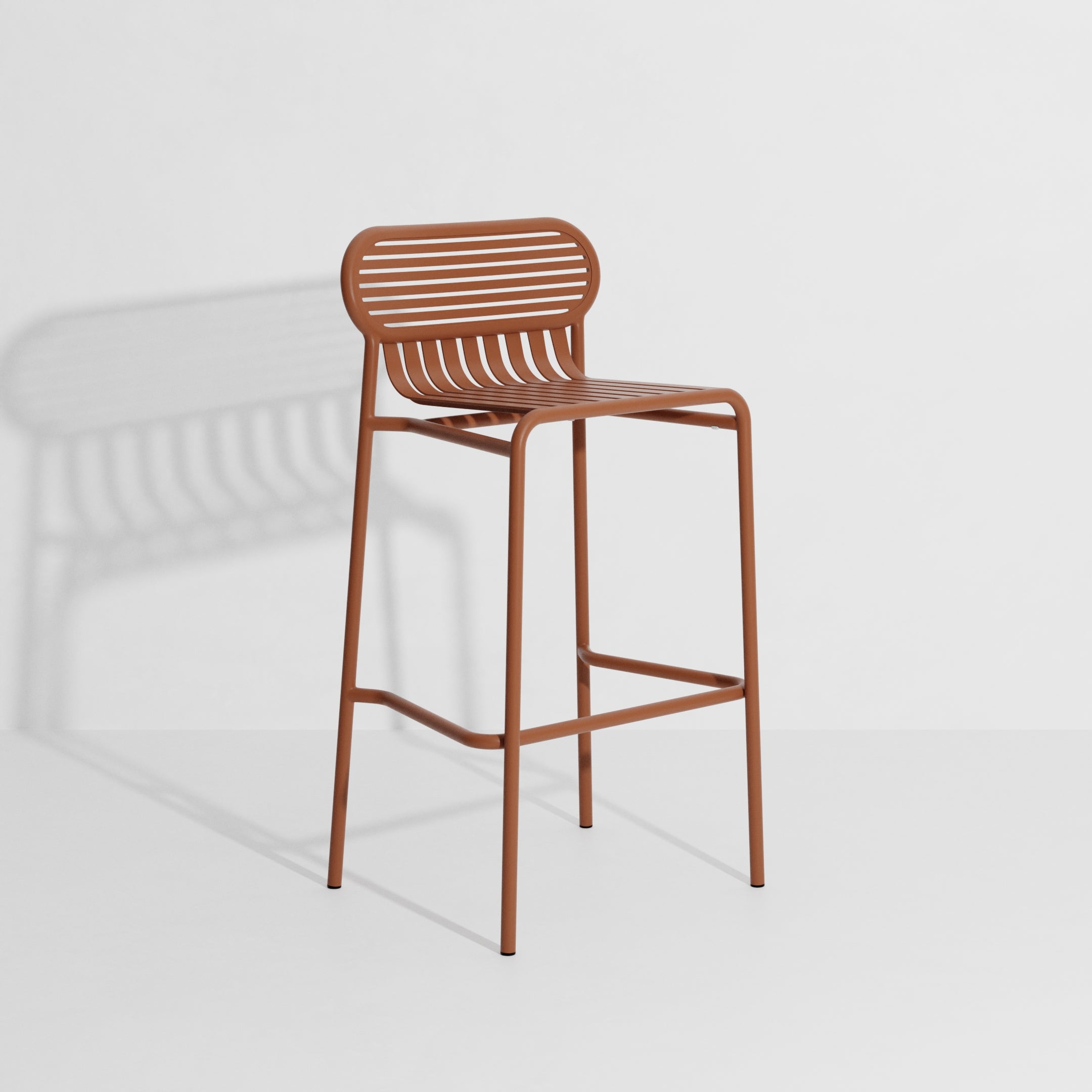 Tuin hocker WEEK-END terracotta