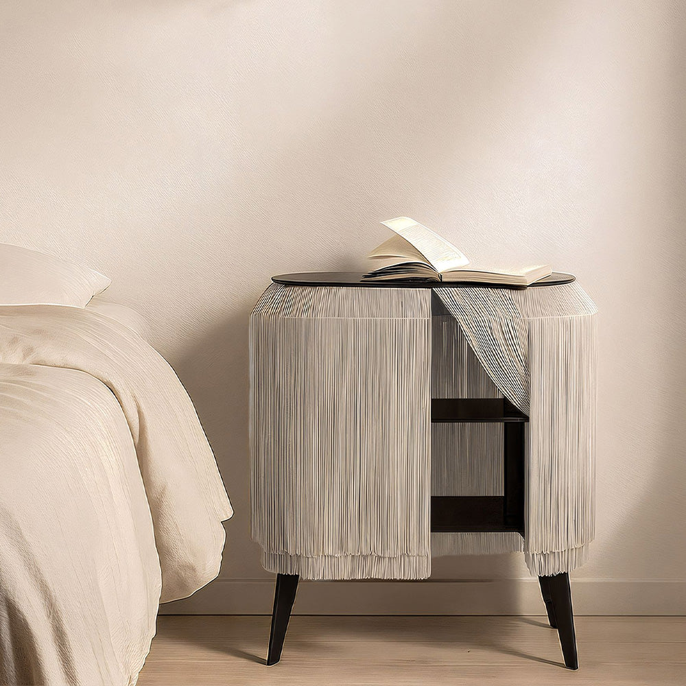 Commode BABY ALPAGA parelmoer