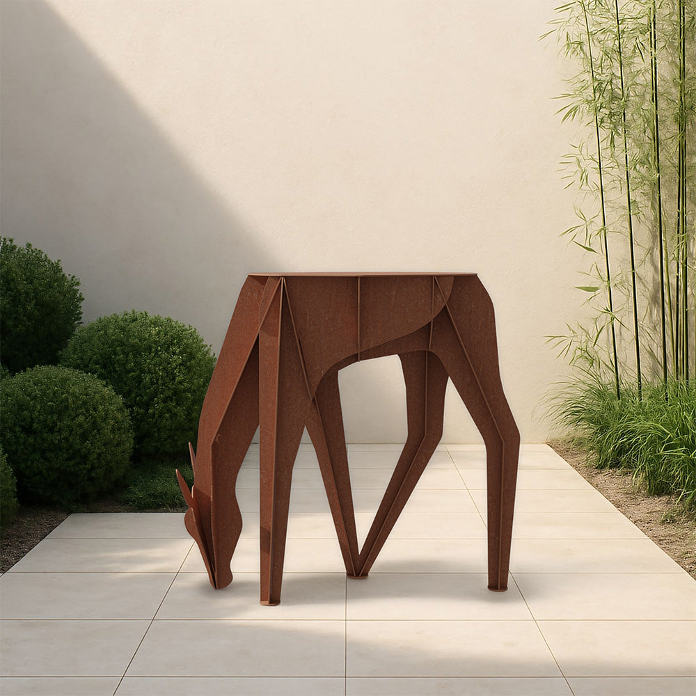 Tuinconsole DIANE cortenstaal