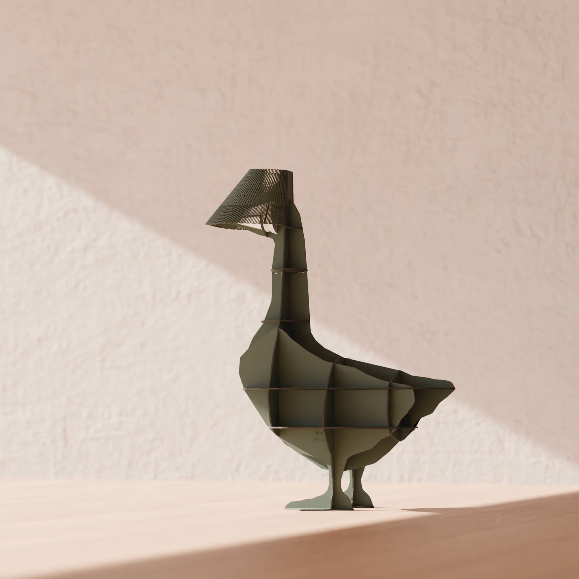 Lamp JUNON donkergroen