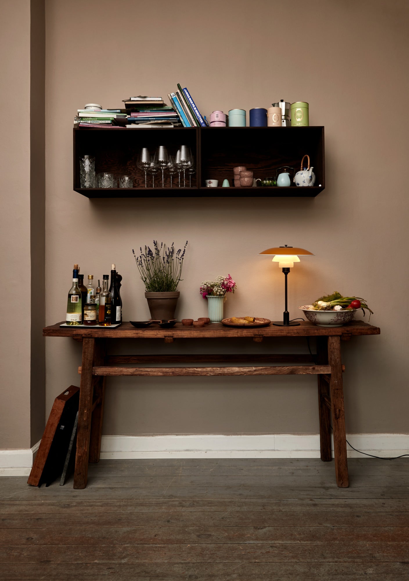 Tafellamp PH 3½-2½ geel