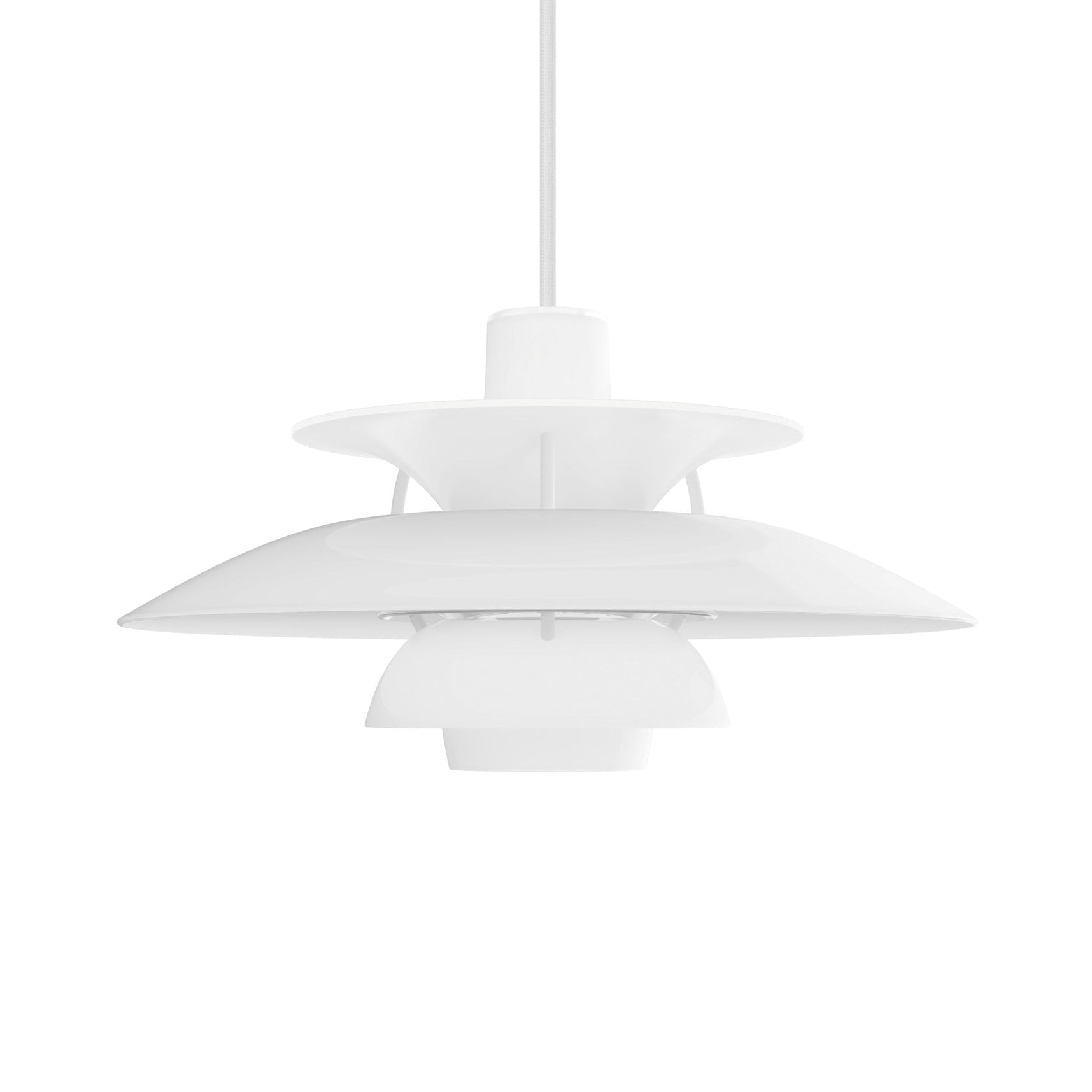 Lampa wisząca PH 5 OPAL biały – Louis Poulsen