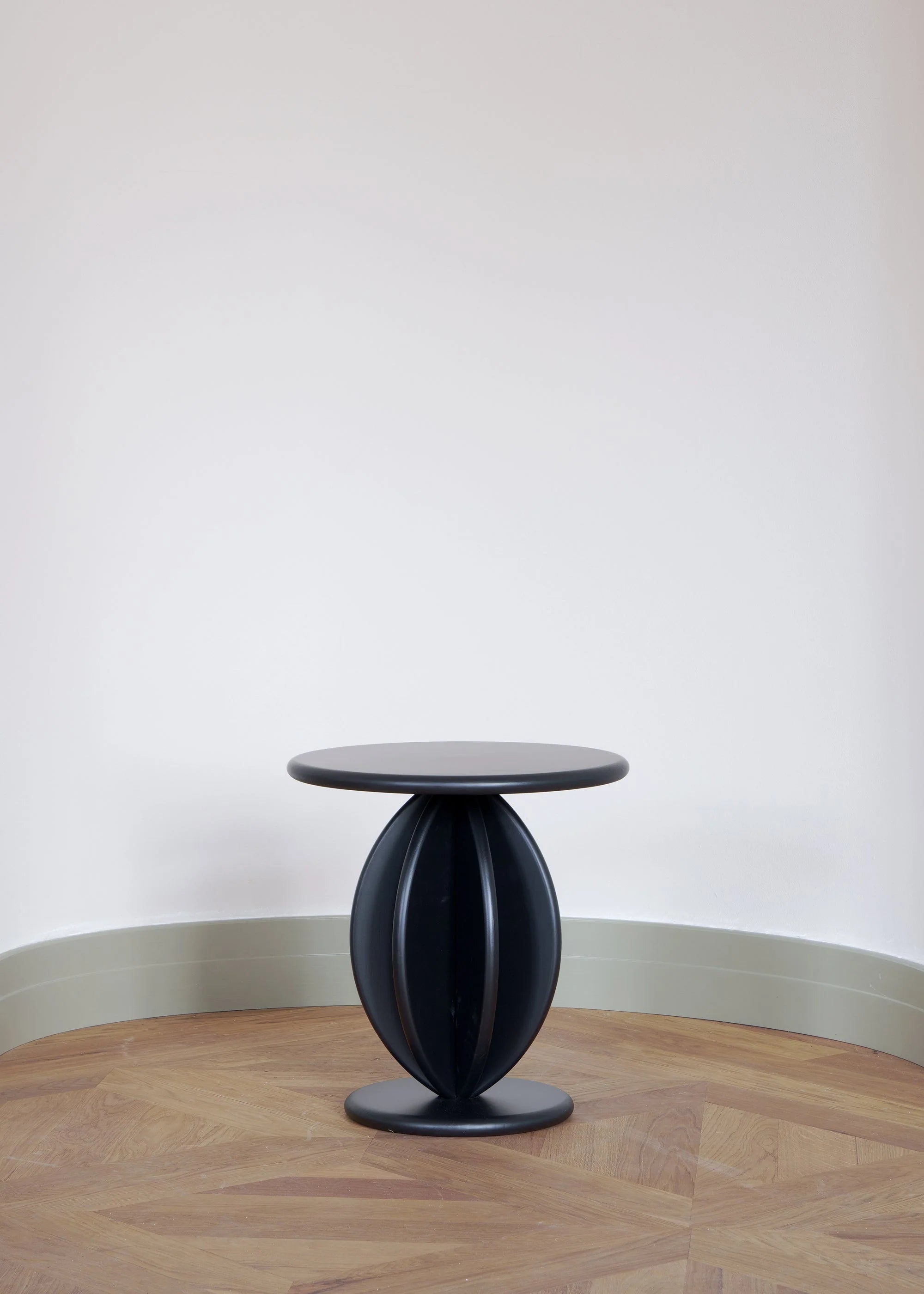 CITRUS Side Table Black Ash Wood