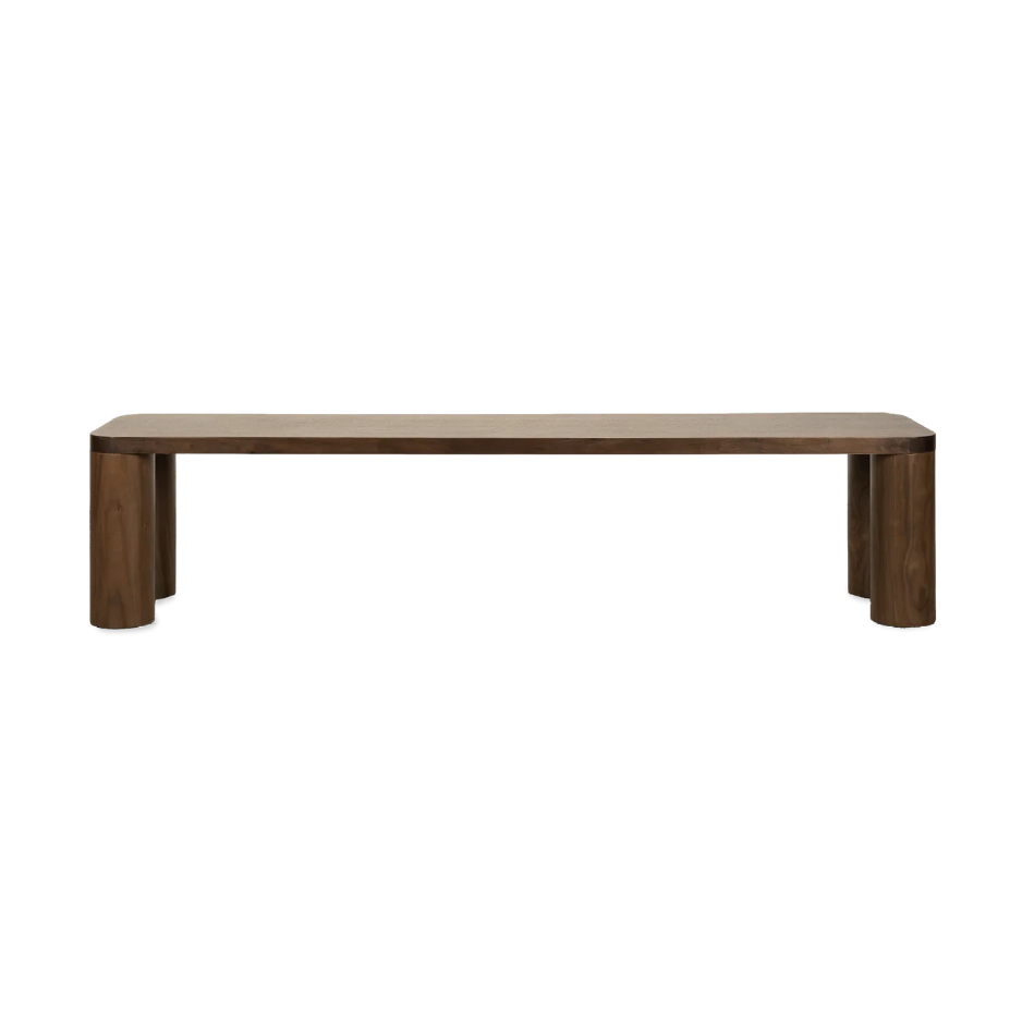 HARVEY Walnut Wood Bench