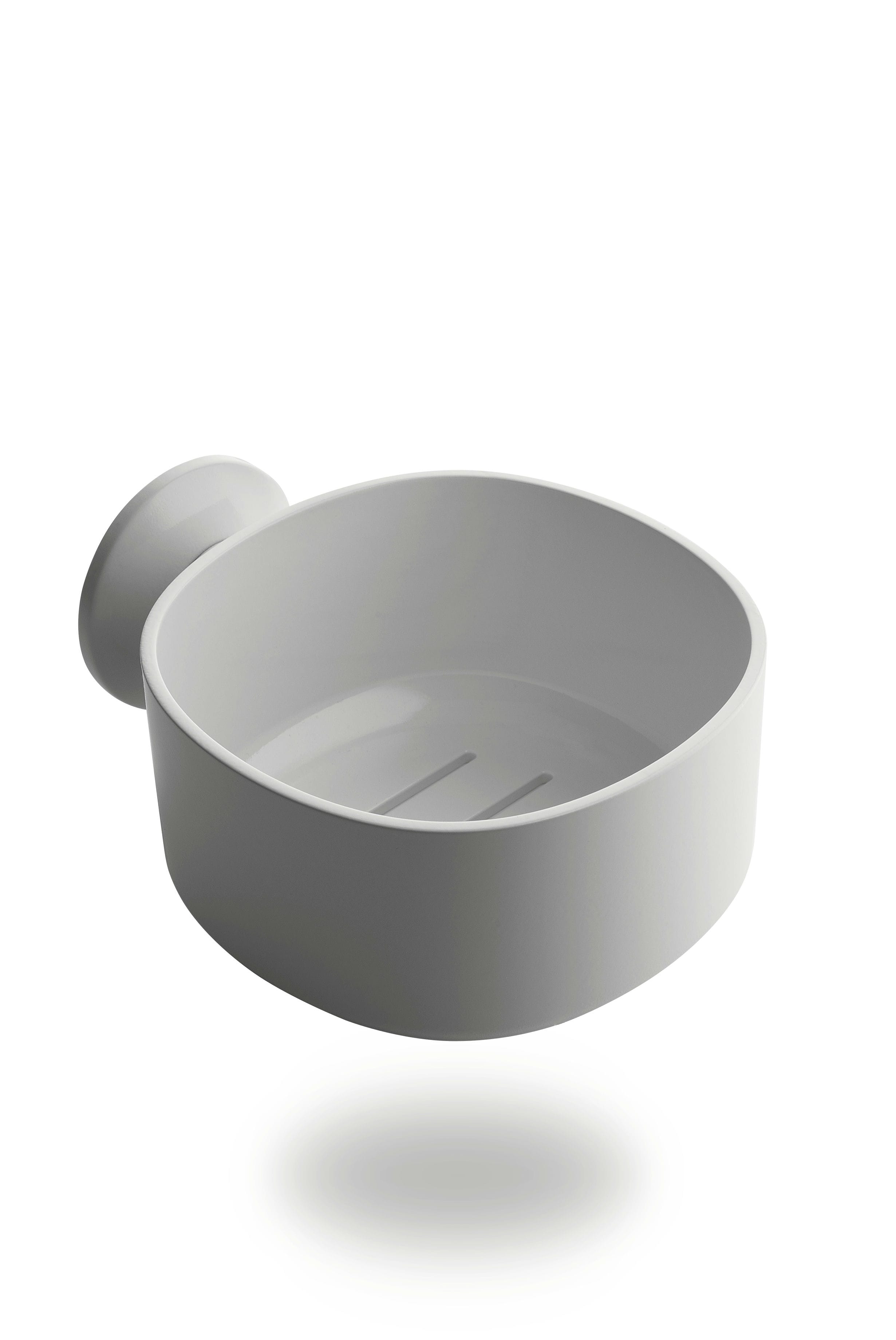 Wandplank met zuignap BIRILLO wit