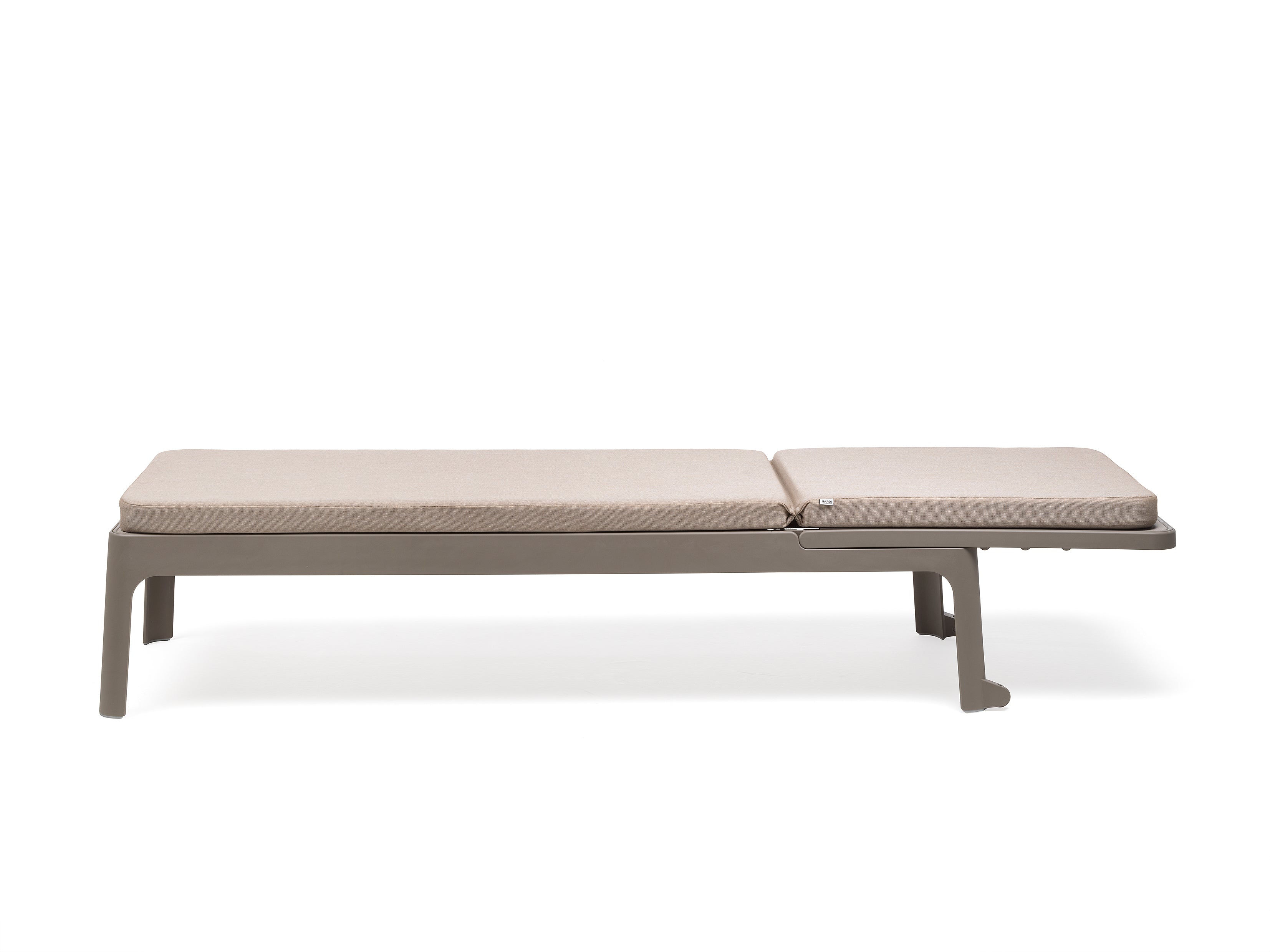 Buitenligstoel PLANO taupe