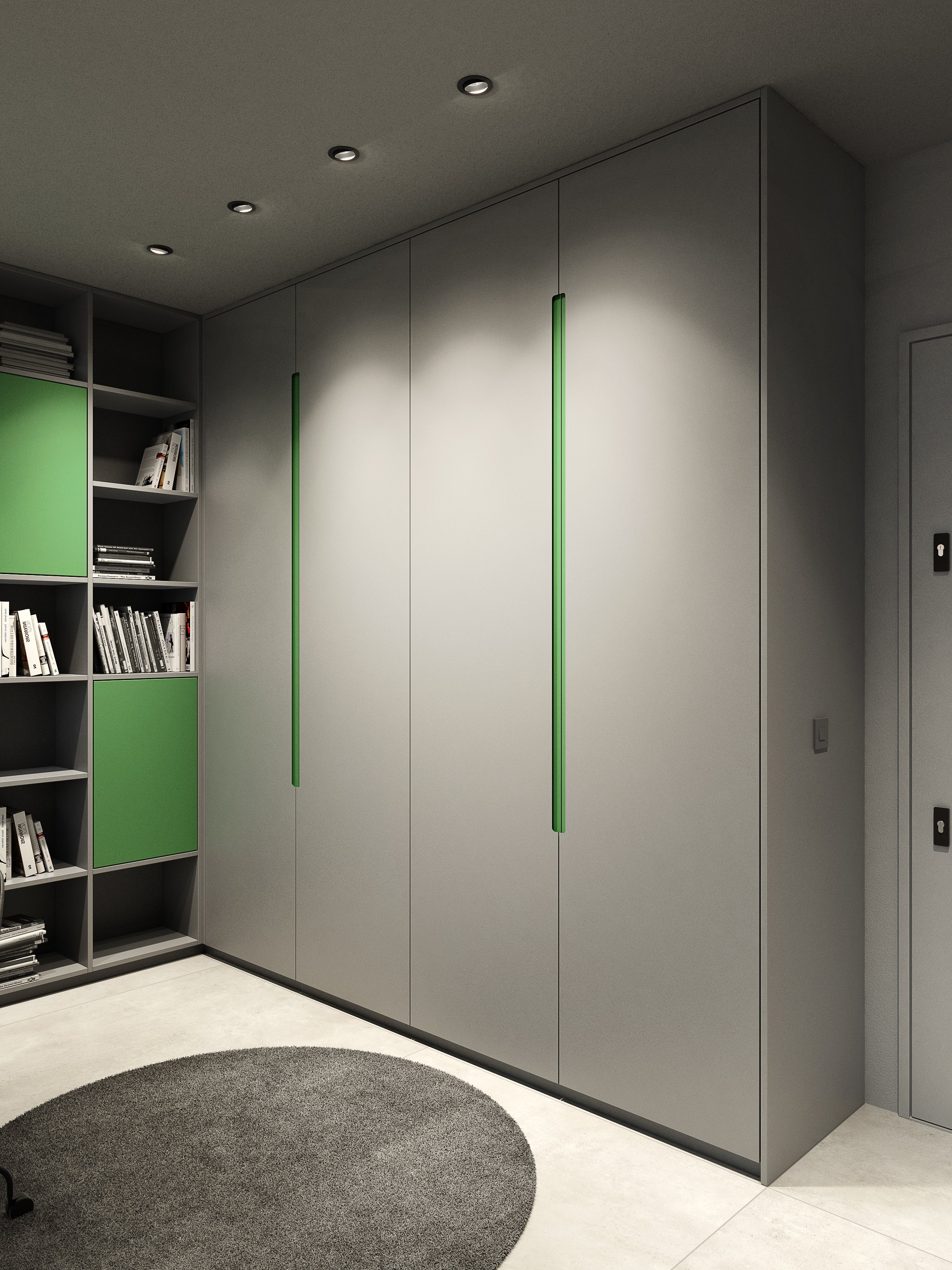 Recessed PUTT MOVE HERMETIC fixture