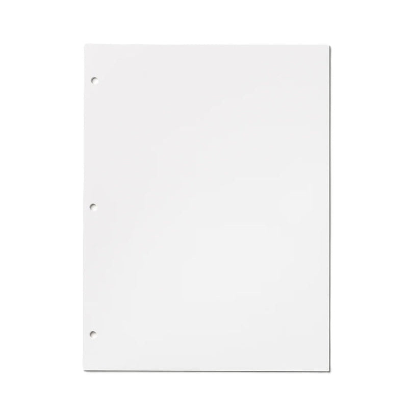 Supplementary pages for PHOTO PAPER WHITE photo album