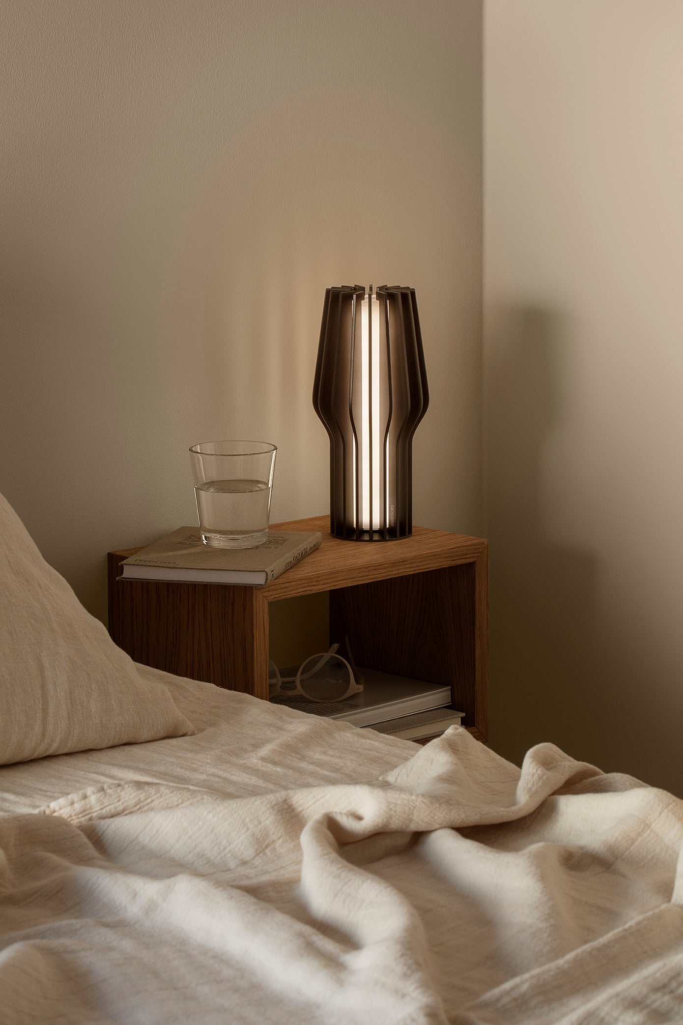 Tragbare Lampe RADIANT schwarz