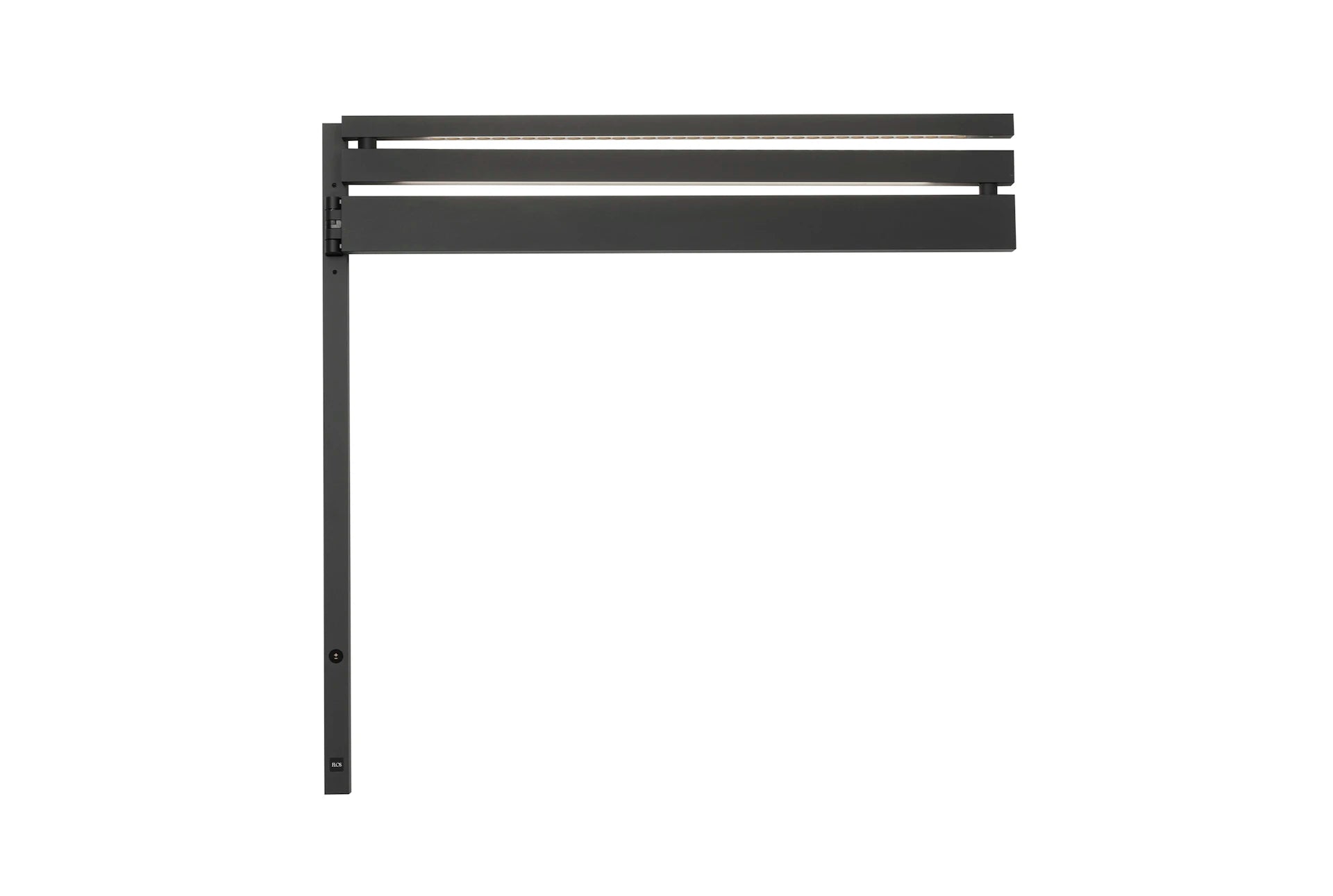 Wandlamp met arm BLACK FLAG PRO zwart