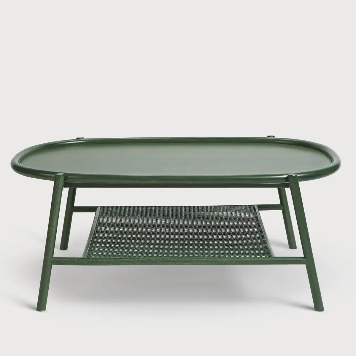 Coffee table drum beech wood