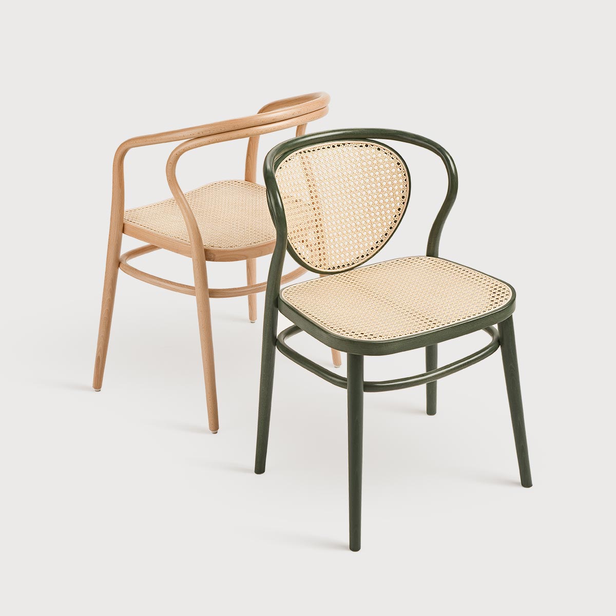 Stuhl Nodo A-1400 Buchenholz