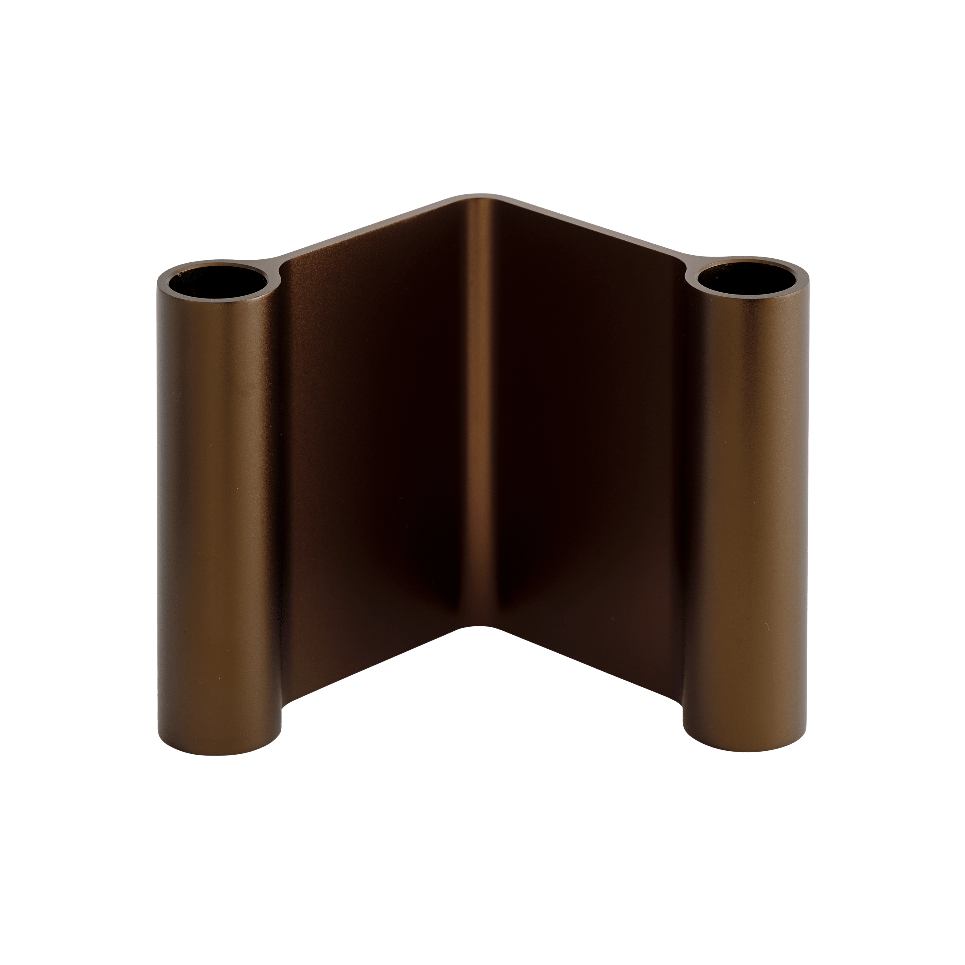 Kerzenhalter PAIR braun