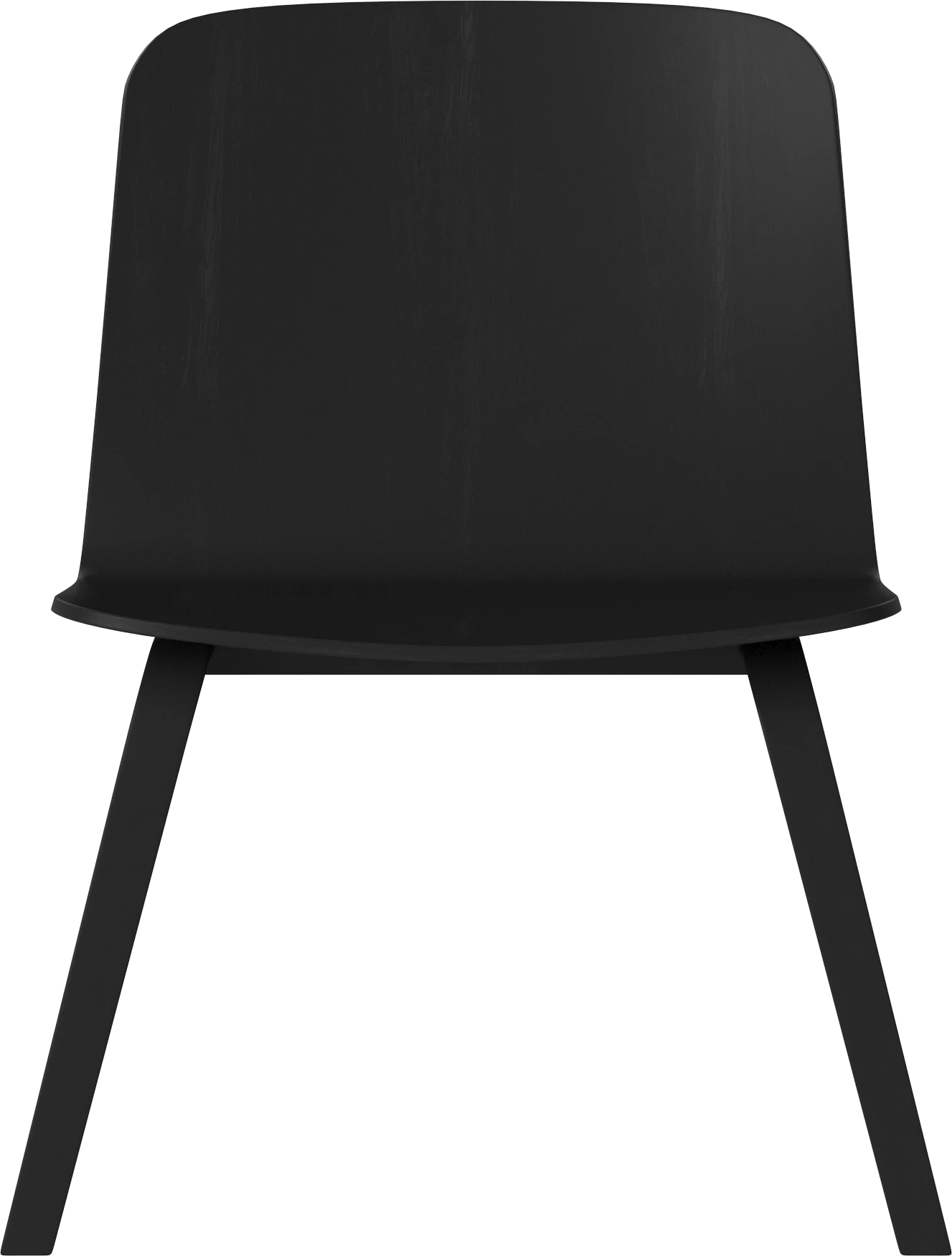 Fauteuil PALM zwart eikenfineer