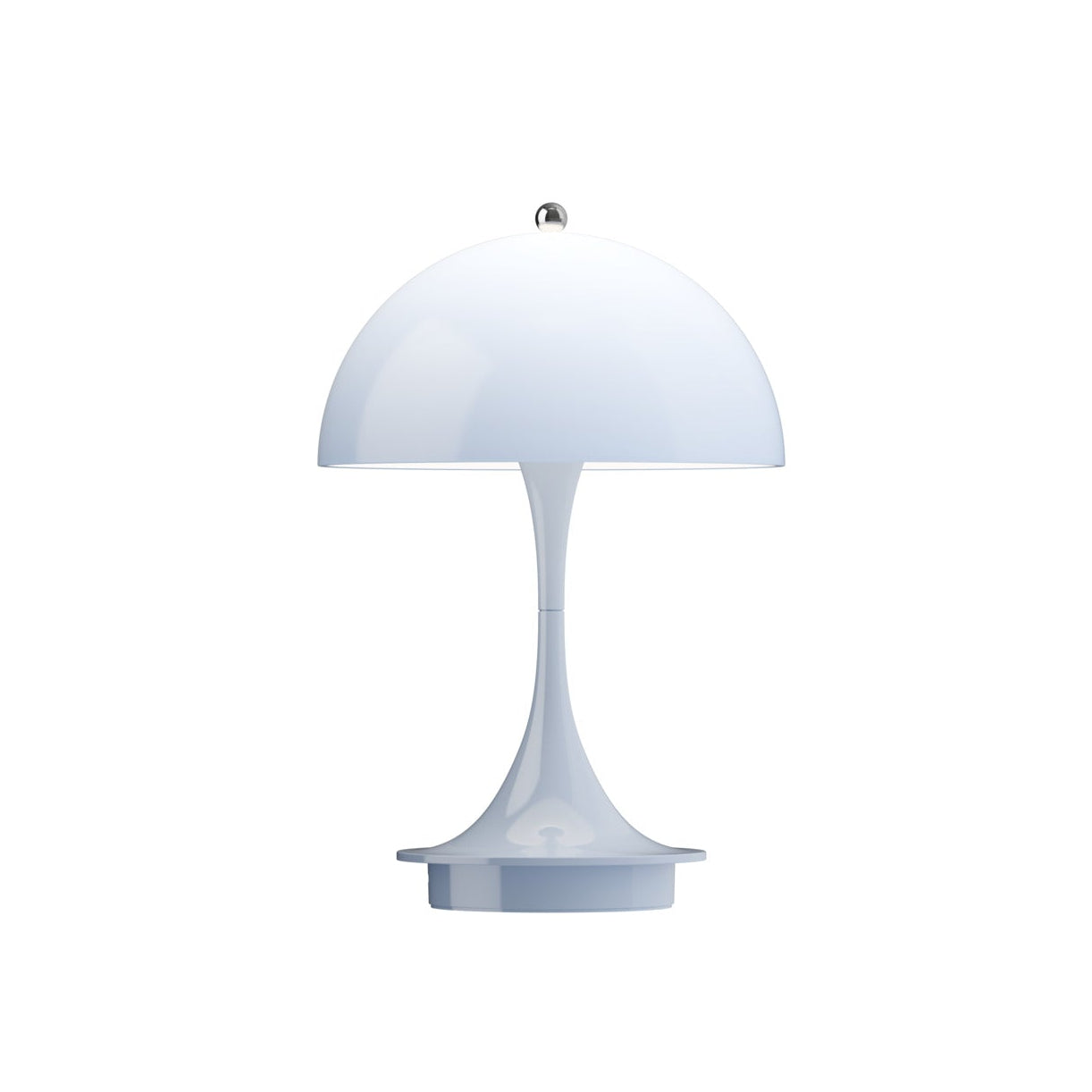 Lampa przenośna PANTHELLA 160 błękitny opal – styl nowoczesny