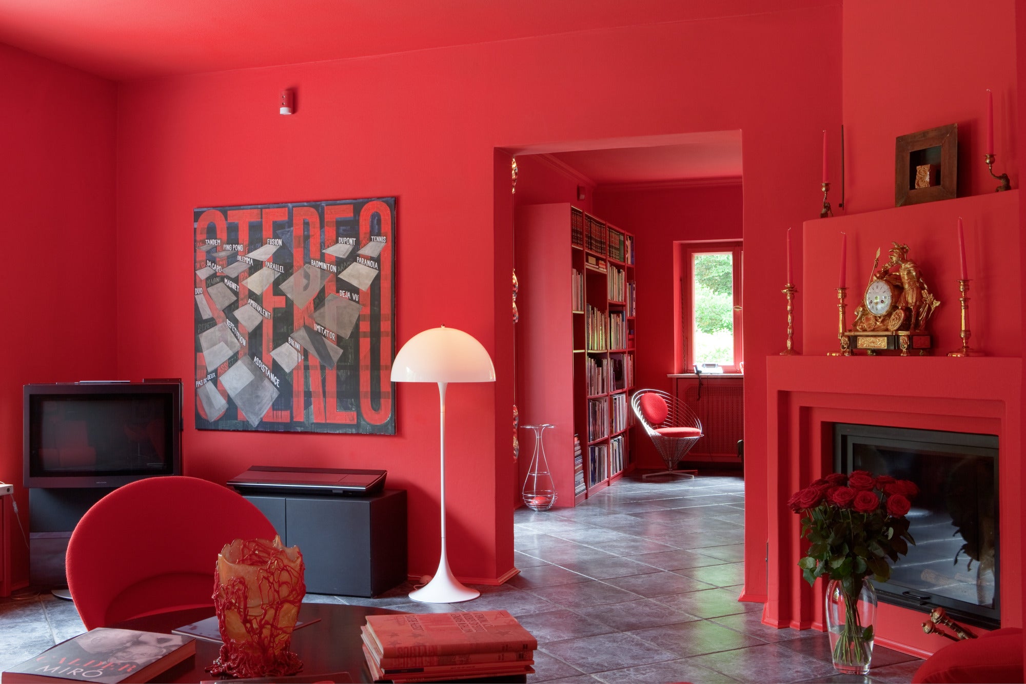 PANTHELLA Floor Lamp White