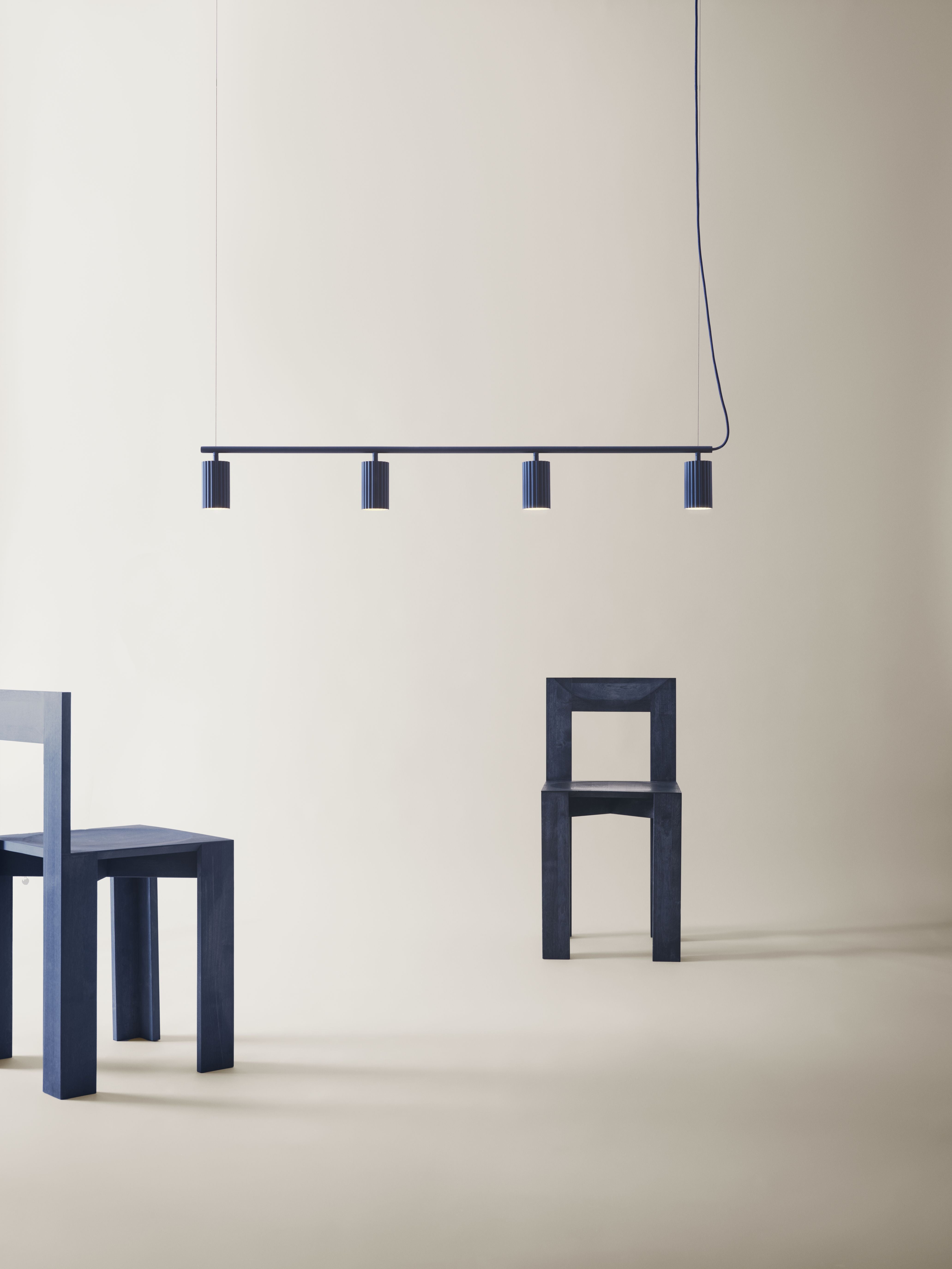 Hanglamp DONNA LINE blauw