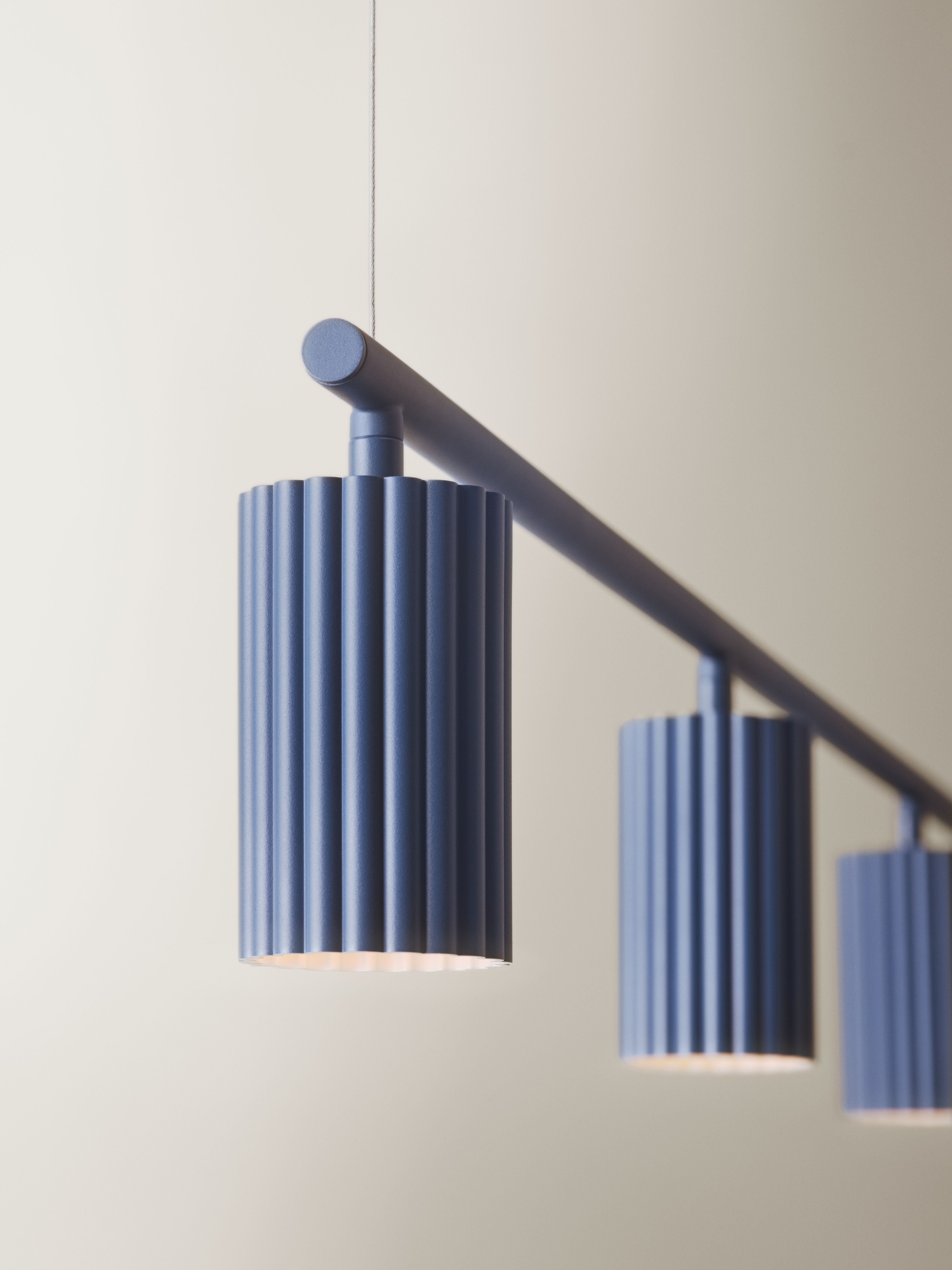 Hanglamp DONNA LINE blauw