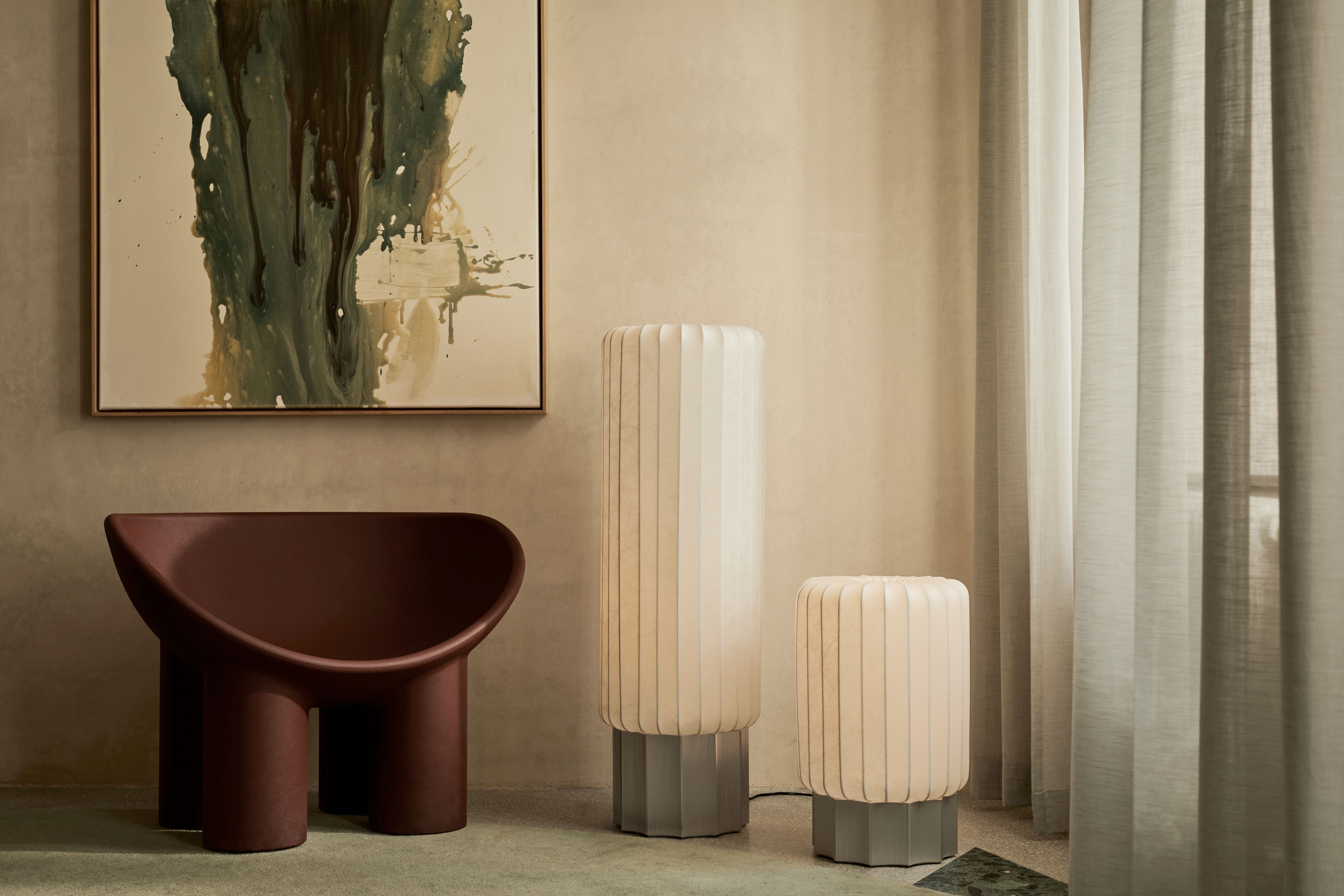 Vloerlamp METER aluminium