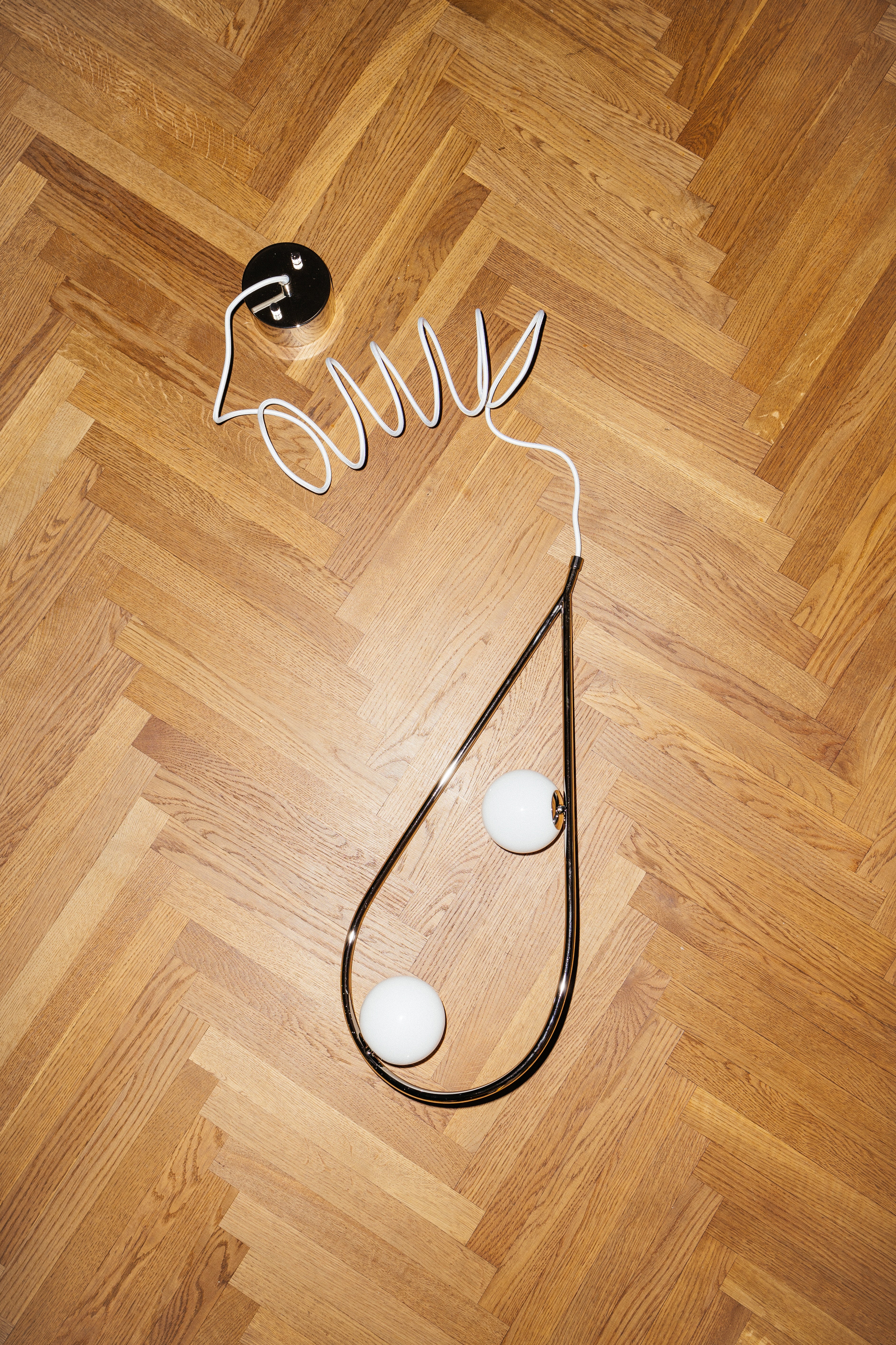 Hanglamp PEARLS nikkel