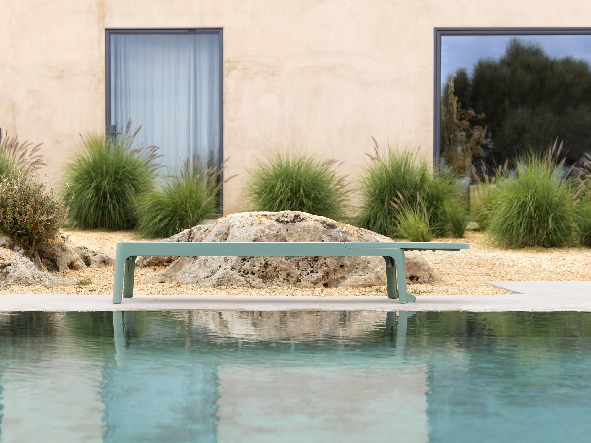 Loungechair PLANO mintgroen