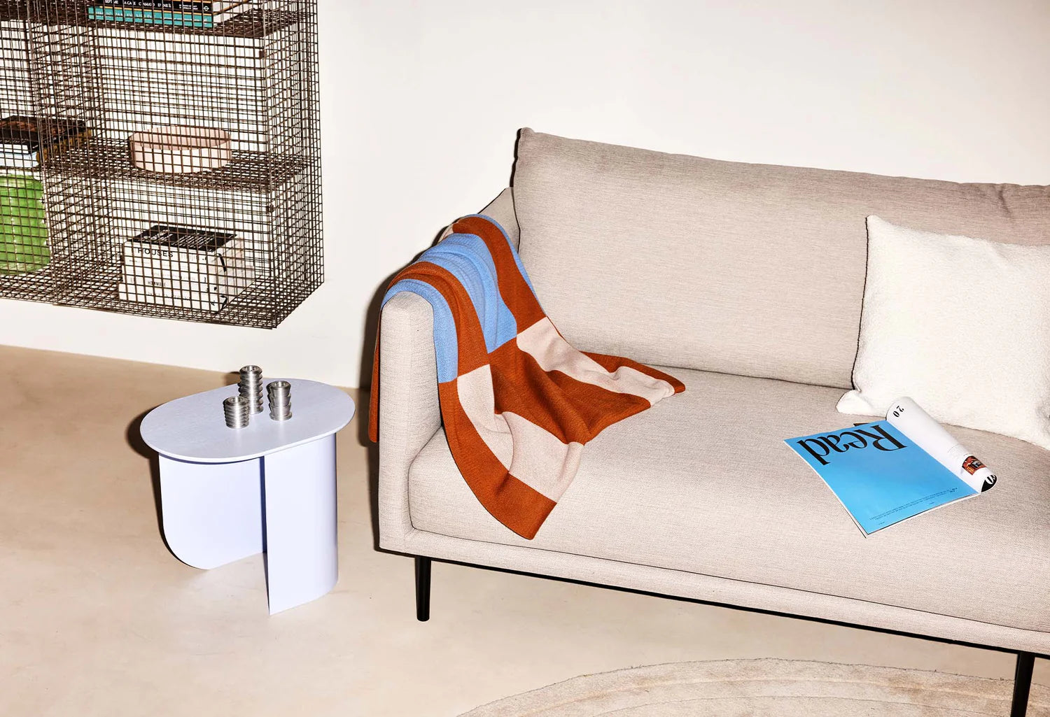 Bijzettafel PLATEAU lila