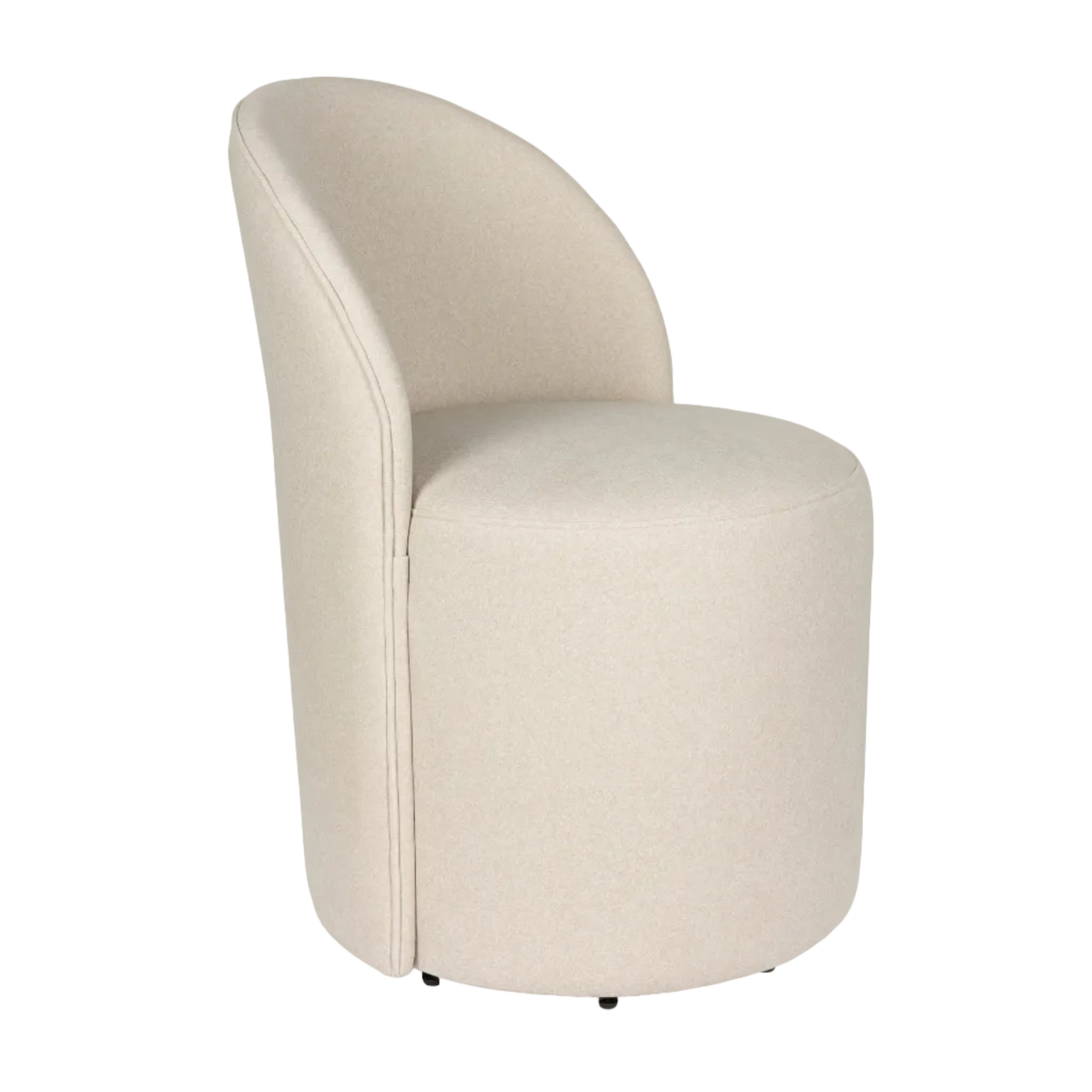 Beige PLUSH fauteuil