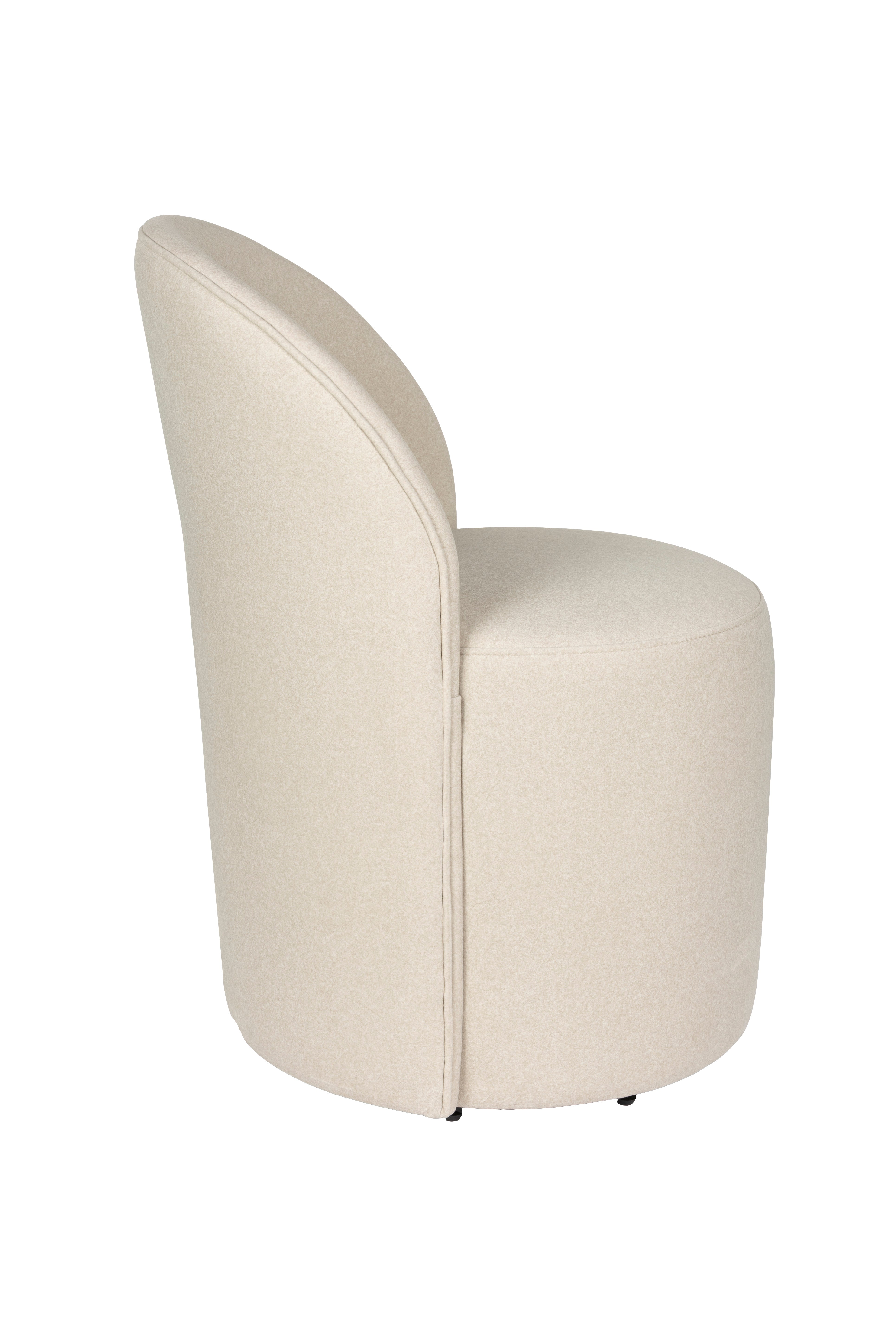 Beige PLUSH fauteuil