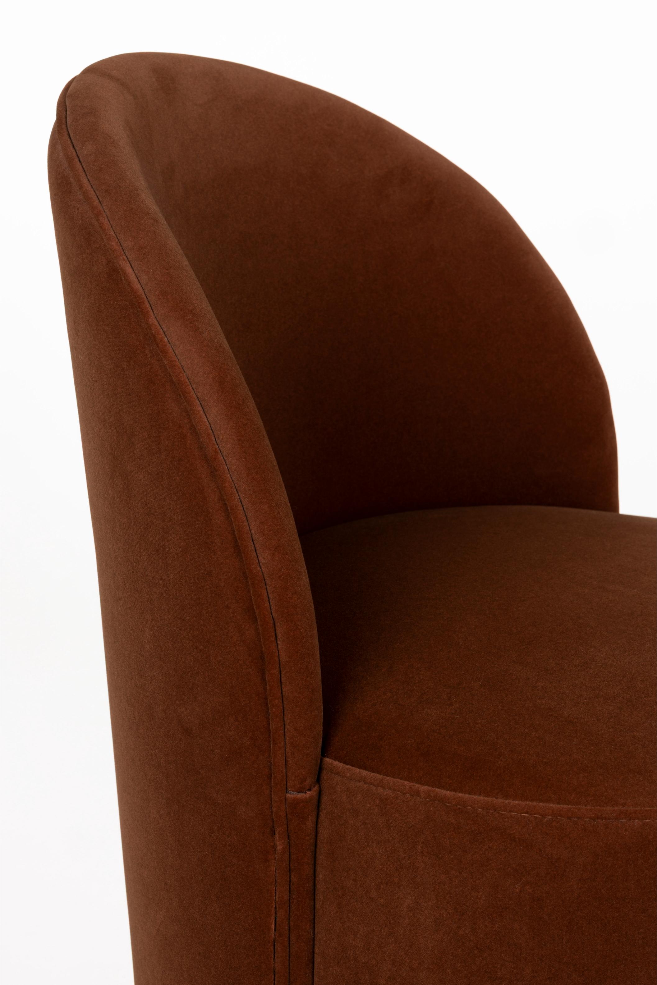 Fotel PLUSH bruin