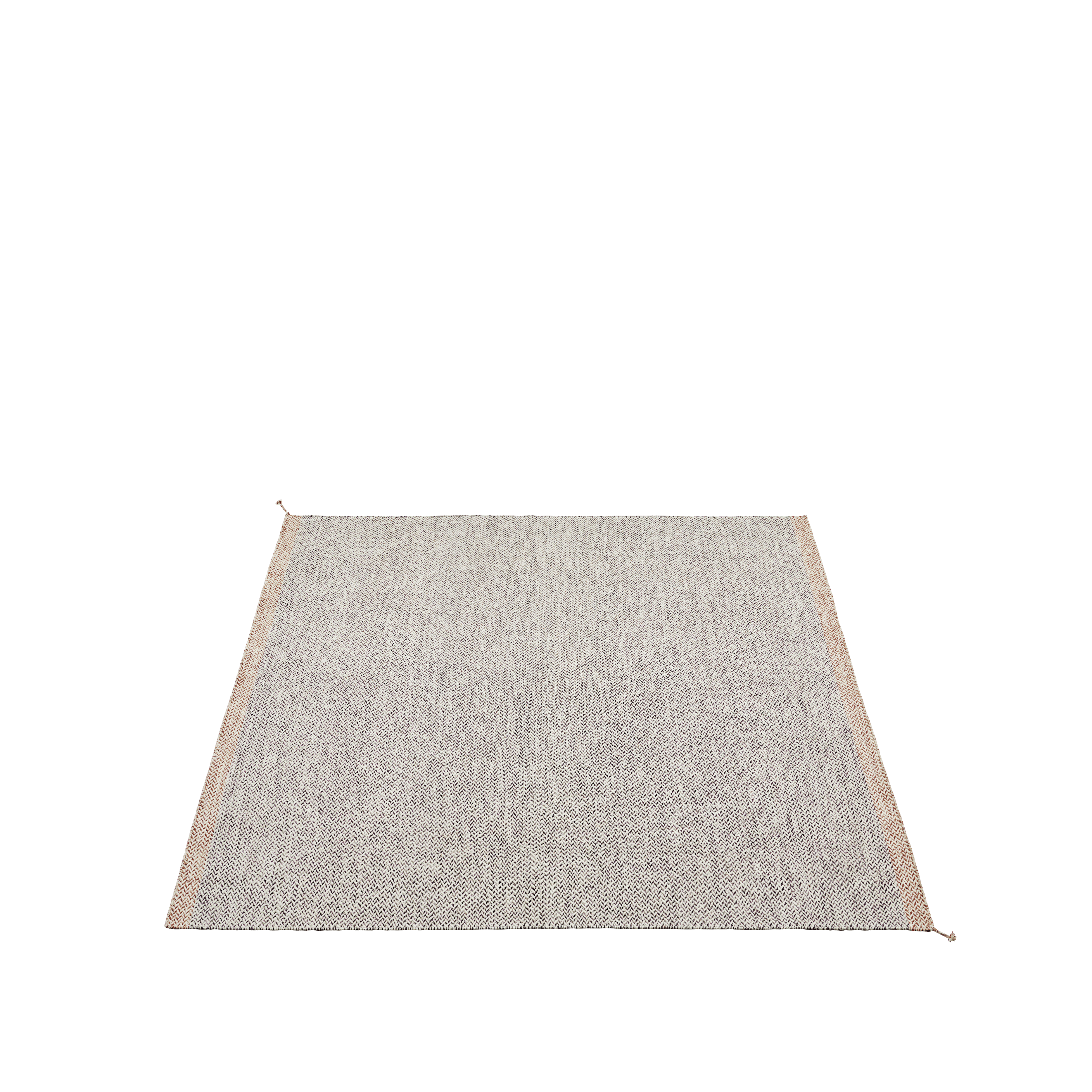 Vloerkleed PLY zwart-wit