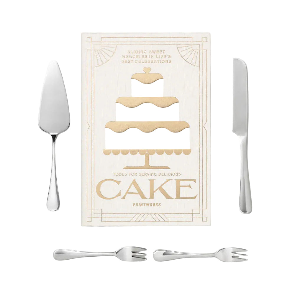Taartserveerset CAKE TOOLS beige