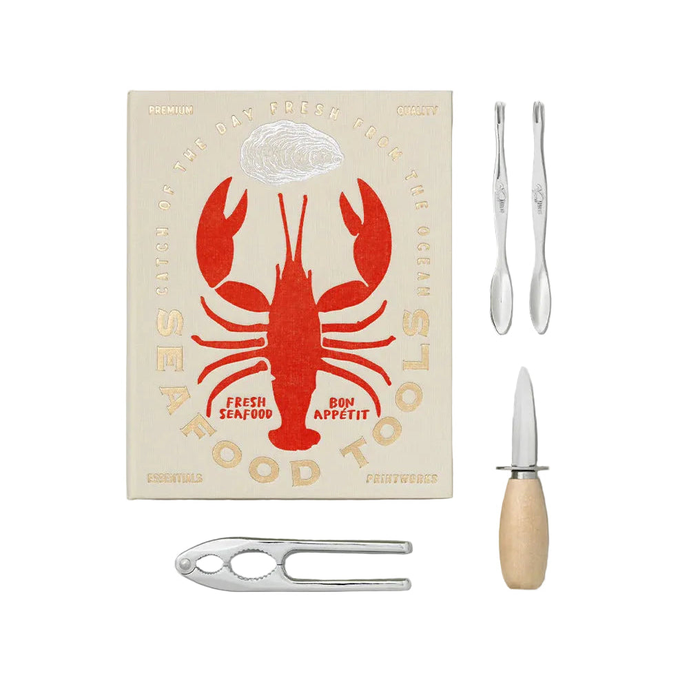 Zeevruchten Gereedschap SET beige