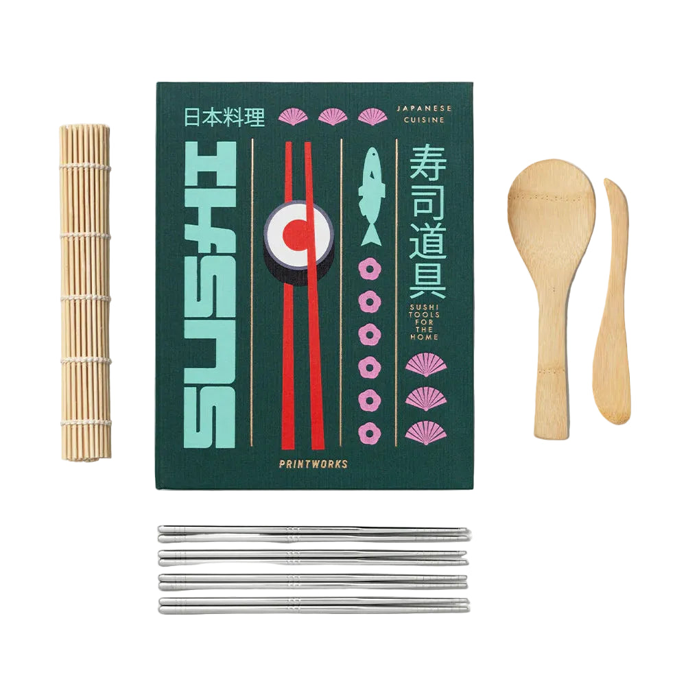Sushi set SUSHI TOOLS groen