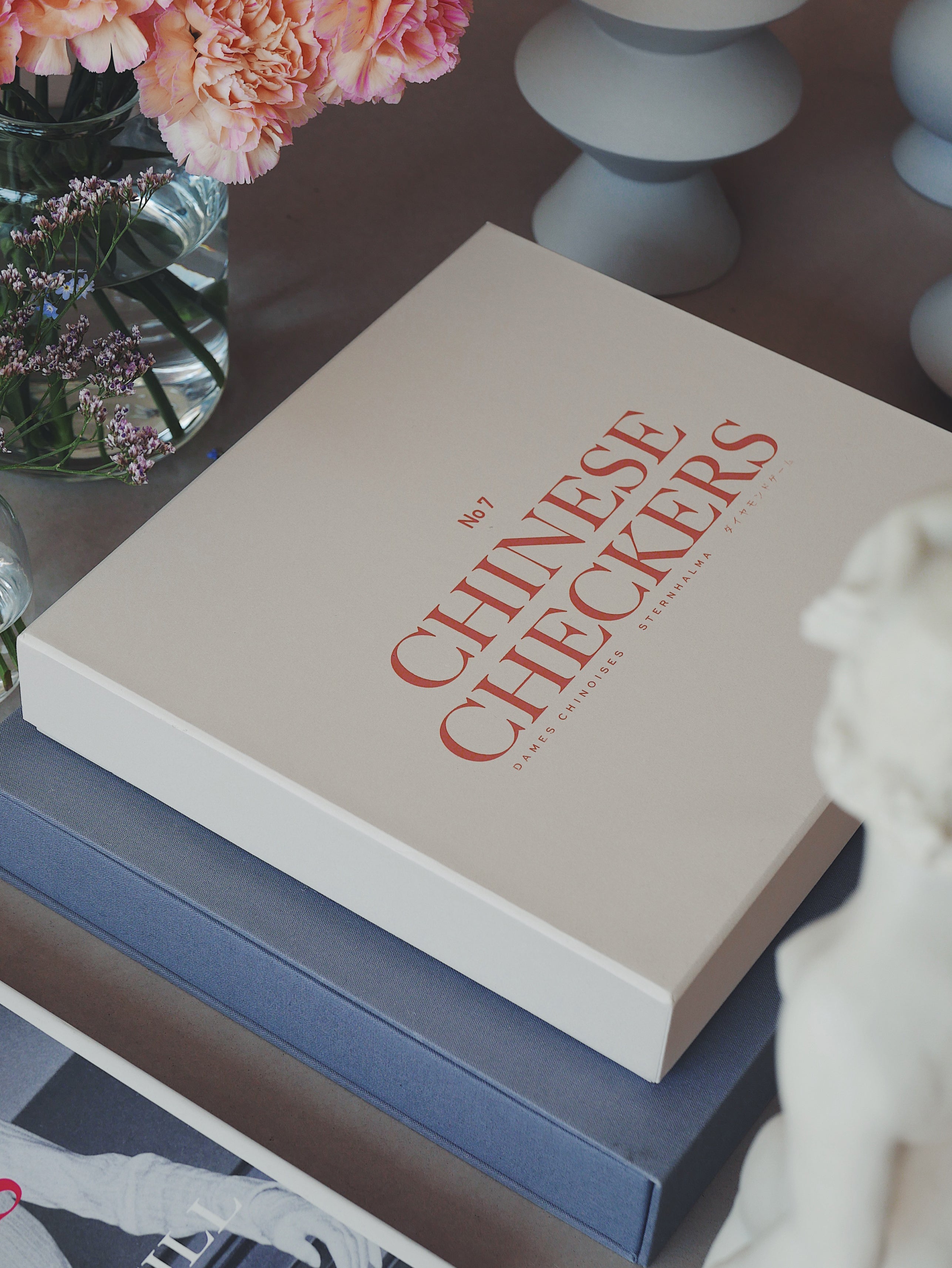 Gra trylma CHINESE CHECKERS beige