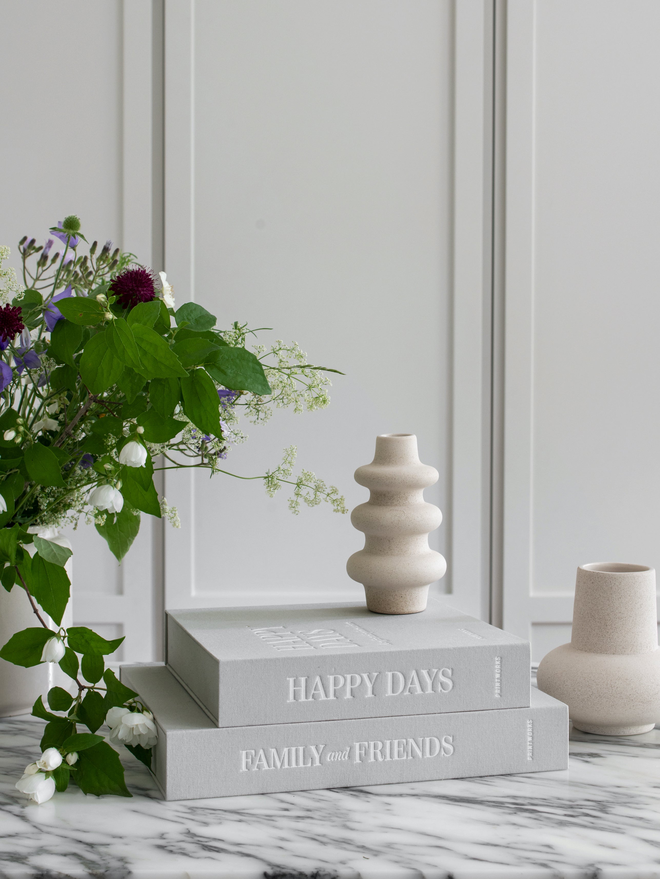 Fotoalbum HAPPY DAYS lichtgrijs