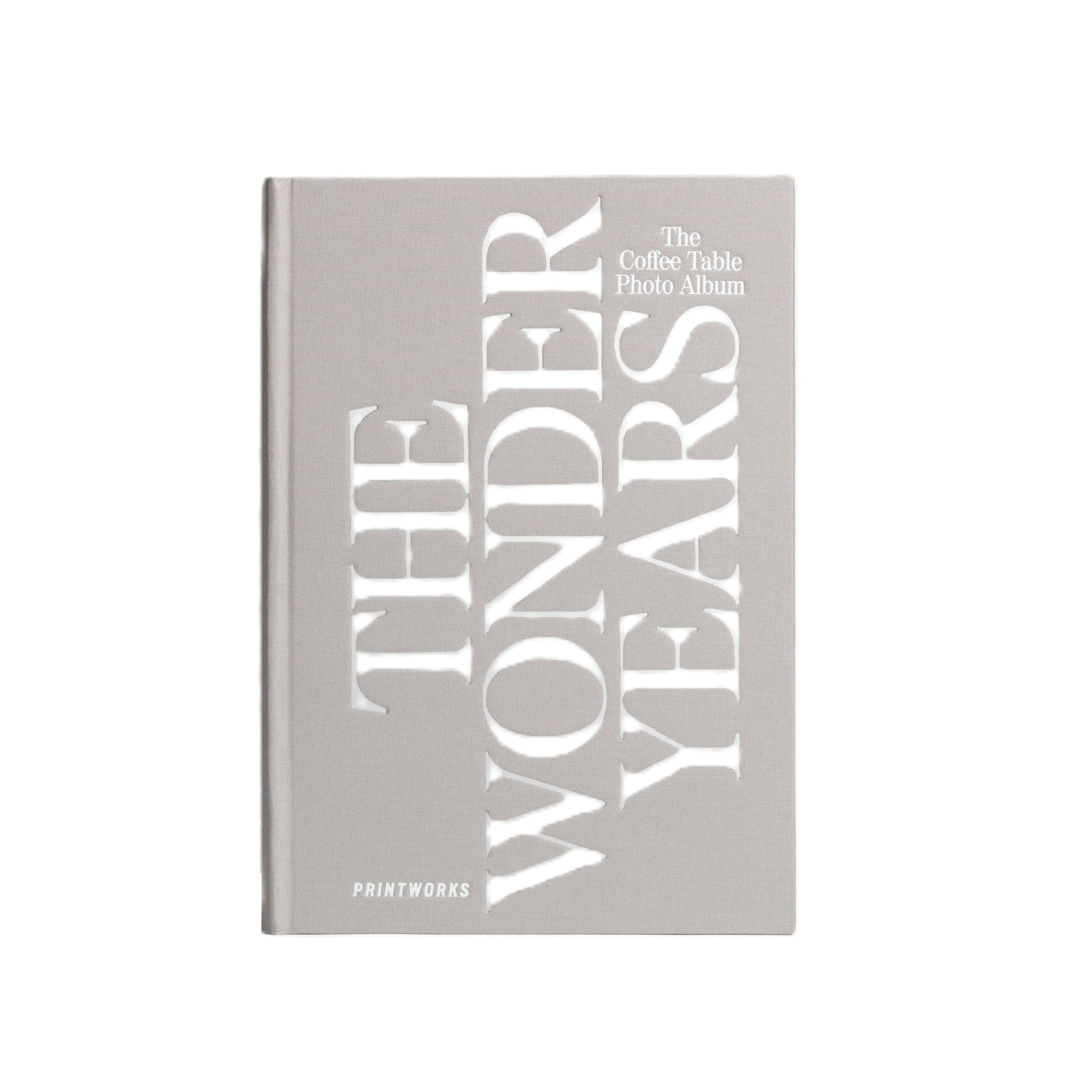 Fotoalbum THE WONDER YEARS grijs