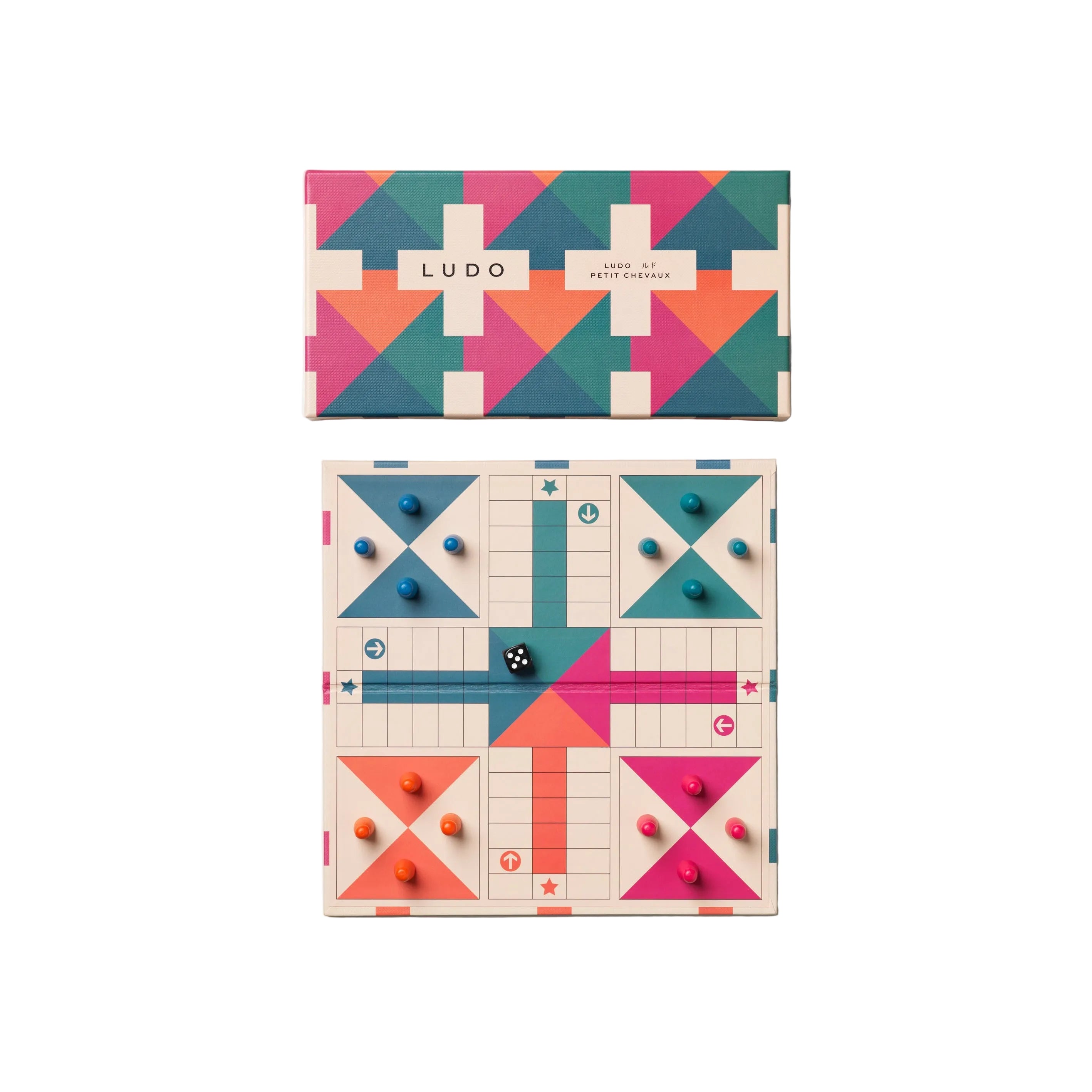 Bordspel LUDO in meerdere kleuren