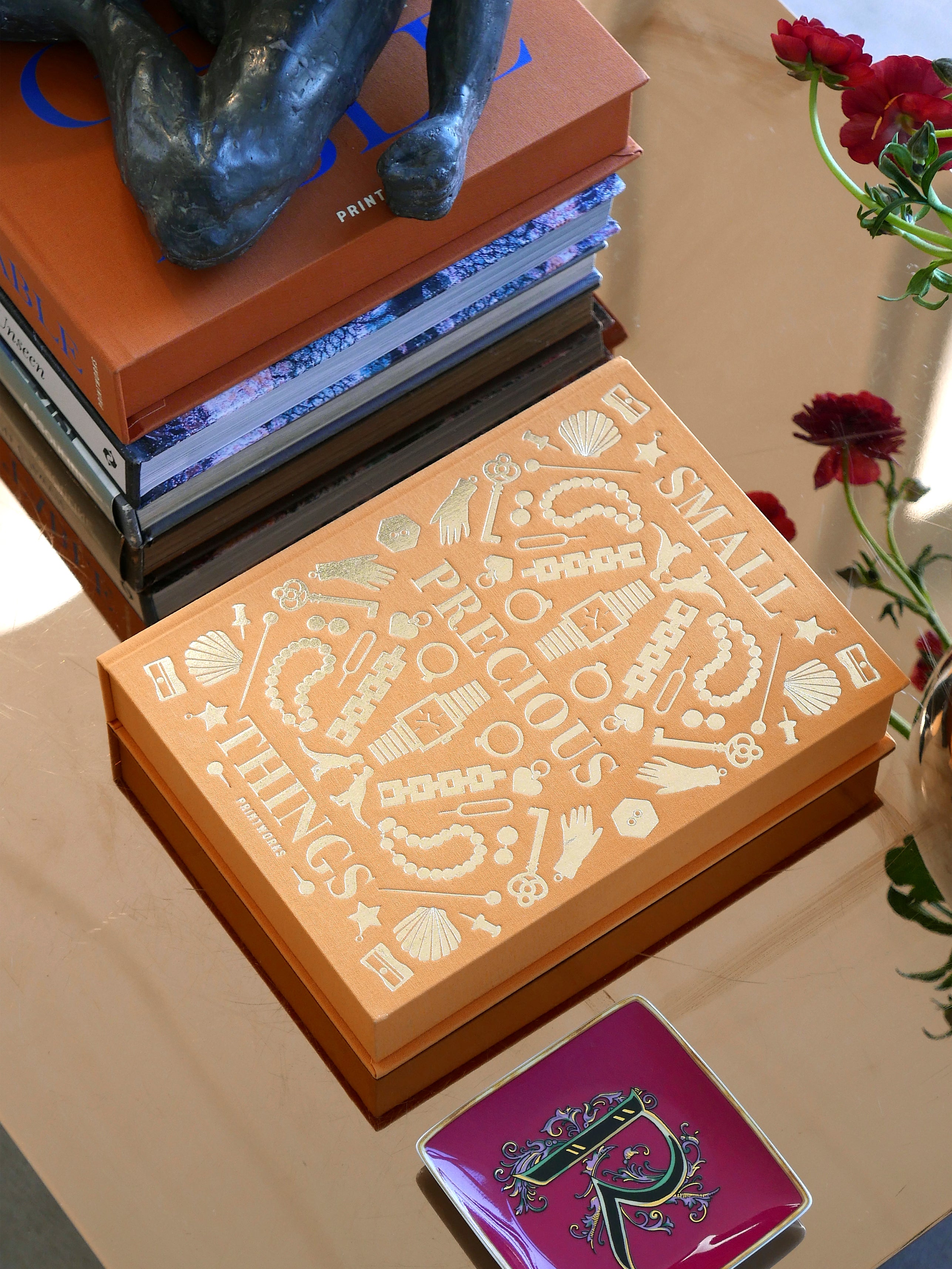 Aufbewahrungsbox PRECIOUS THINGS orange