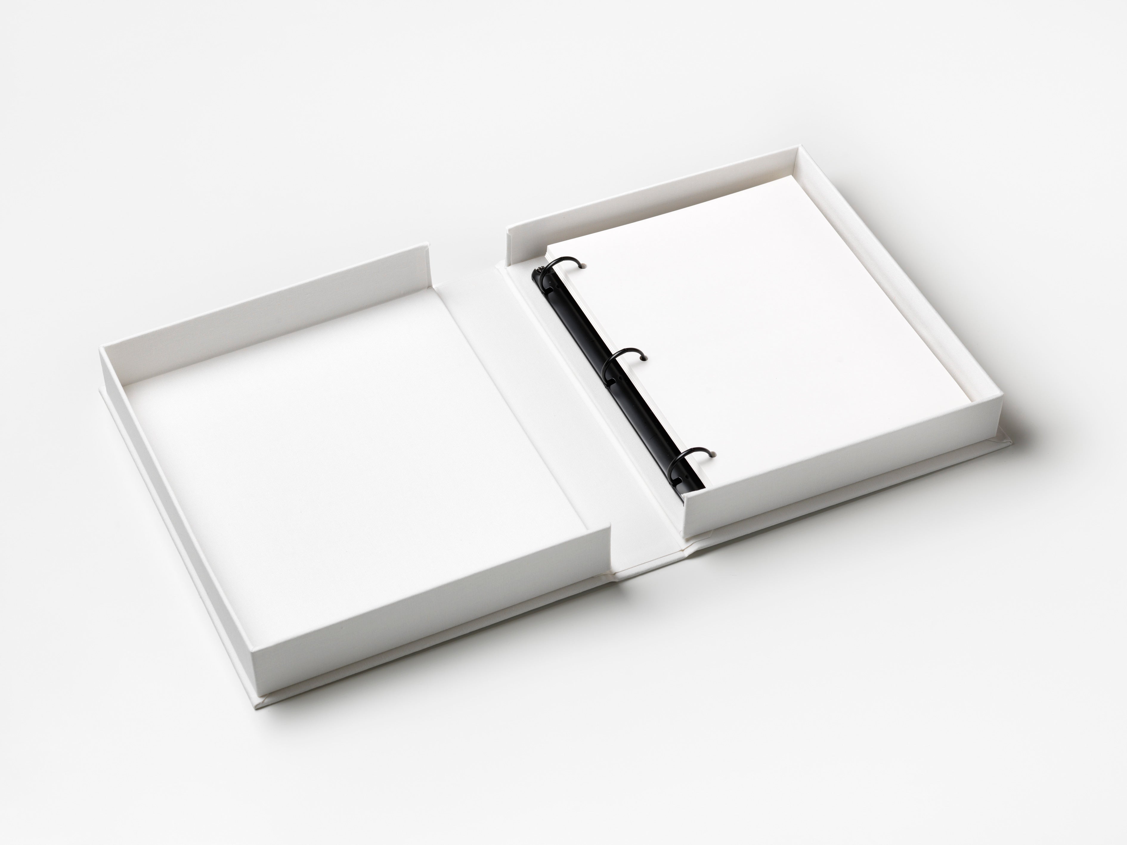 A STORY OF LOVE White Photo Album with Silver