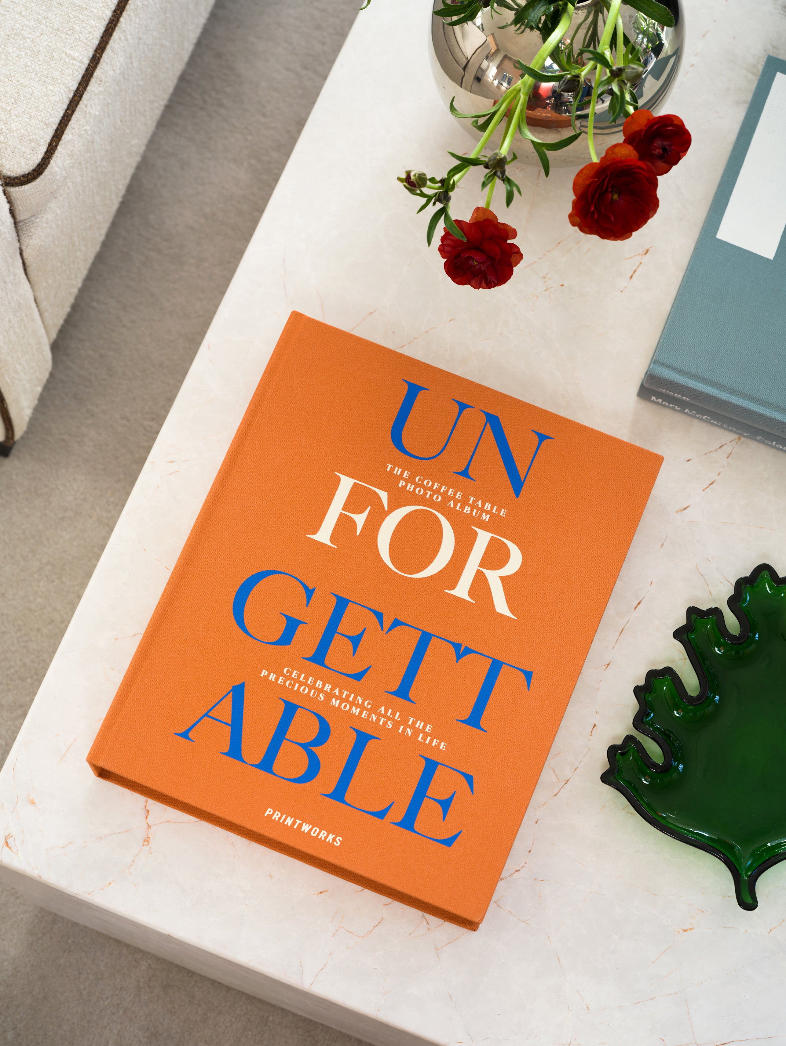 Fotoalbum UNVERGESSLICH orange