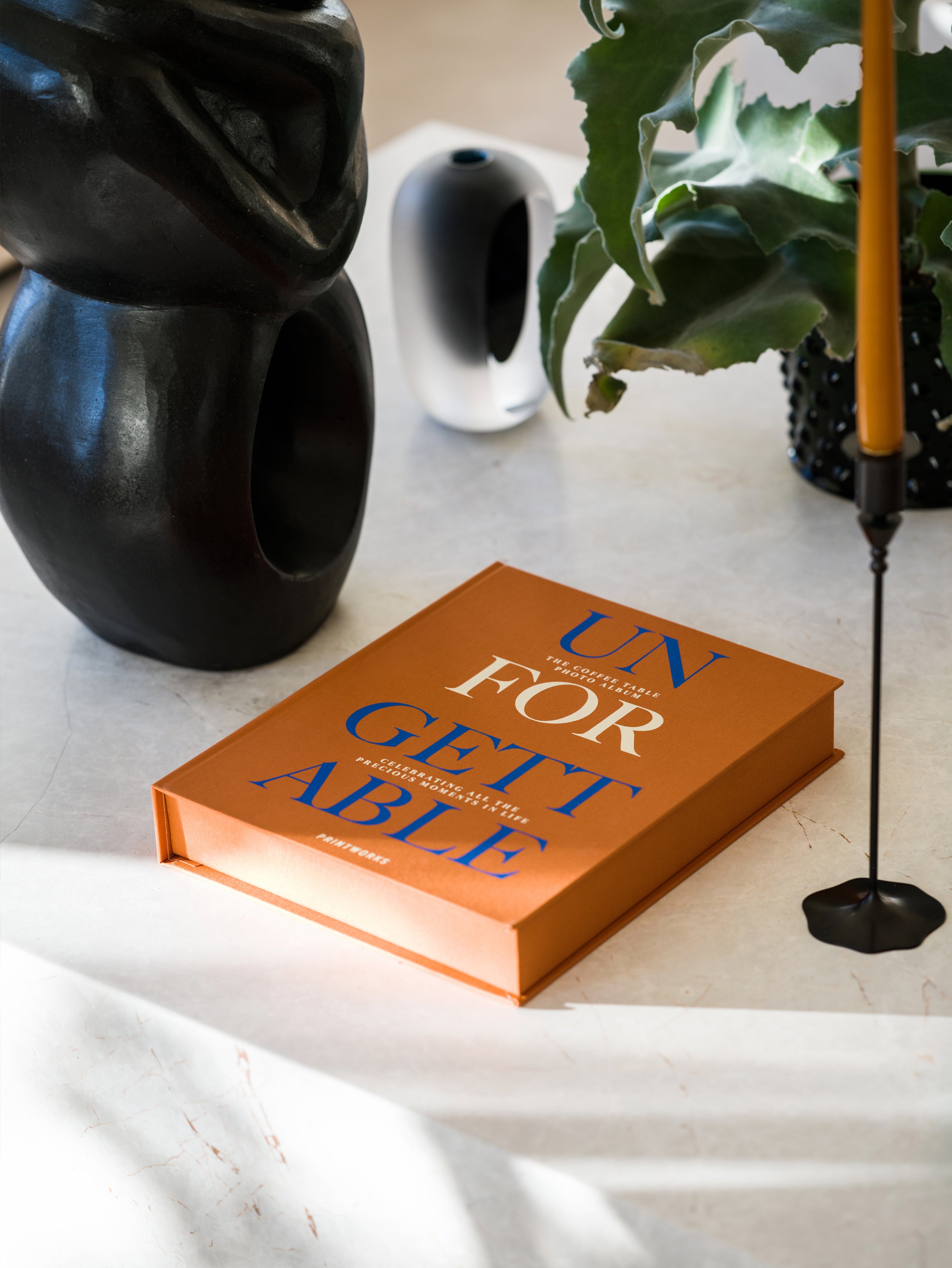 Fotoalbum UNVERGESSLICH orange