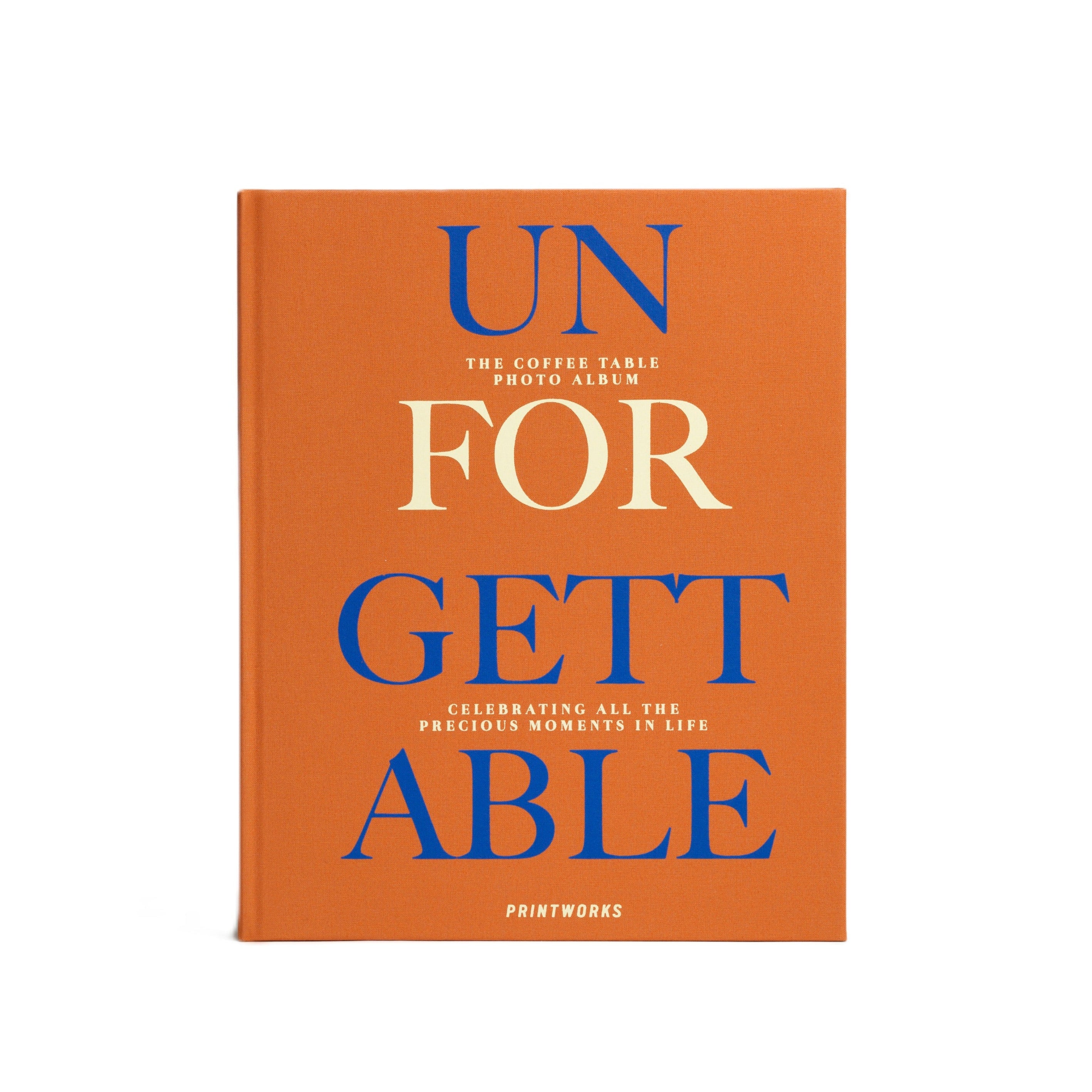 Fotoalbum UNVERGESSLICH orange