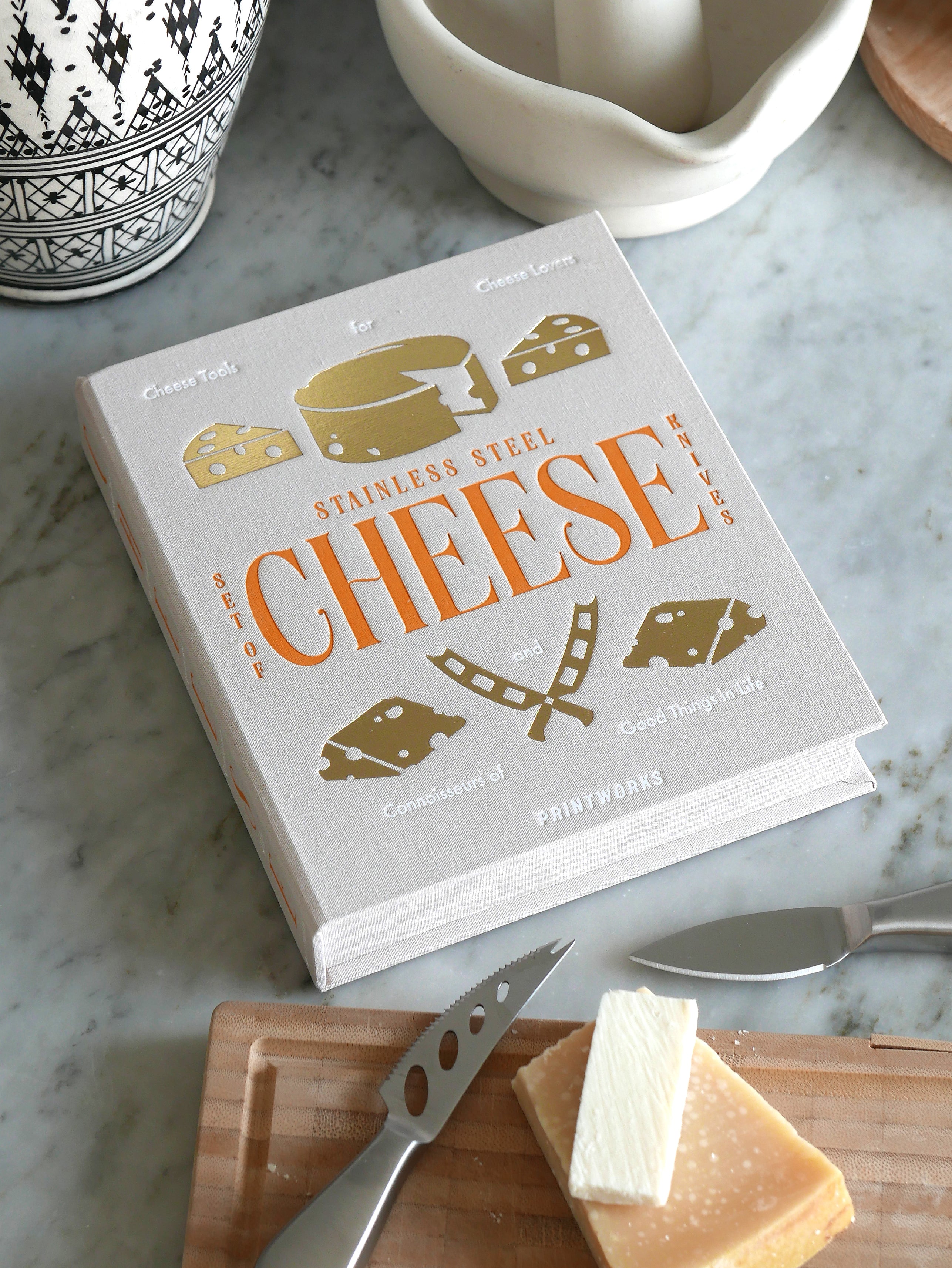 Kaasplankset CHEESE TOOLS beige