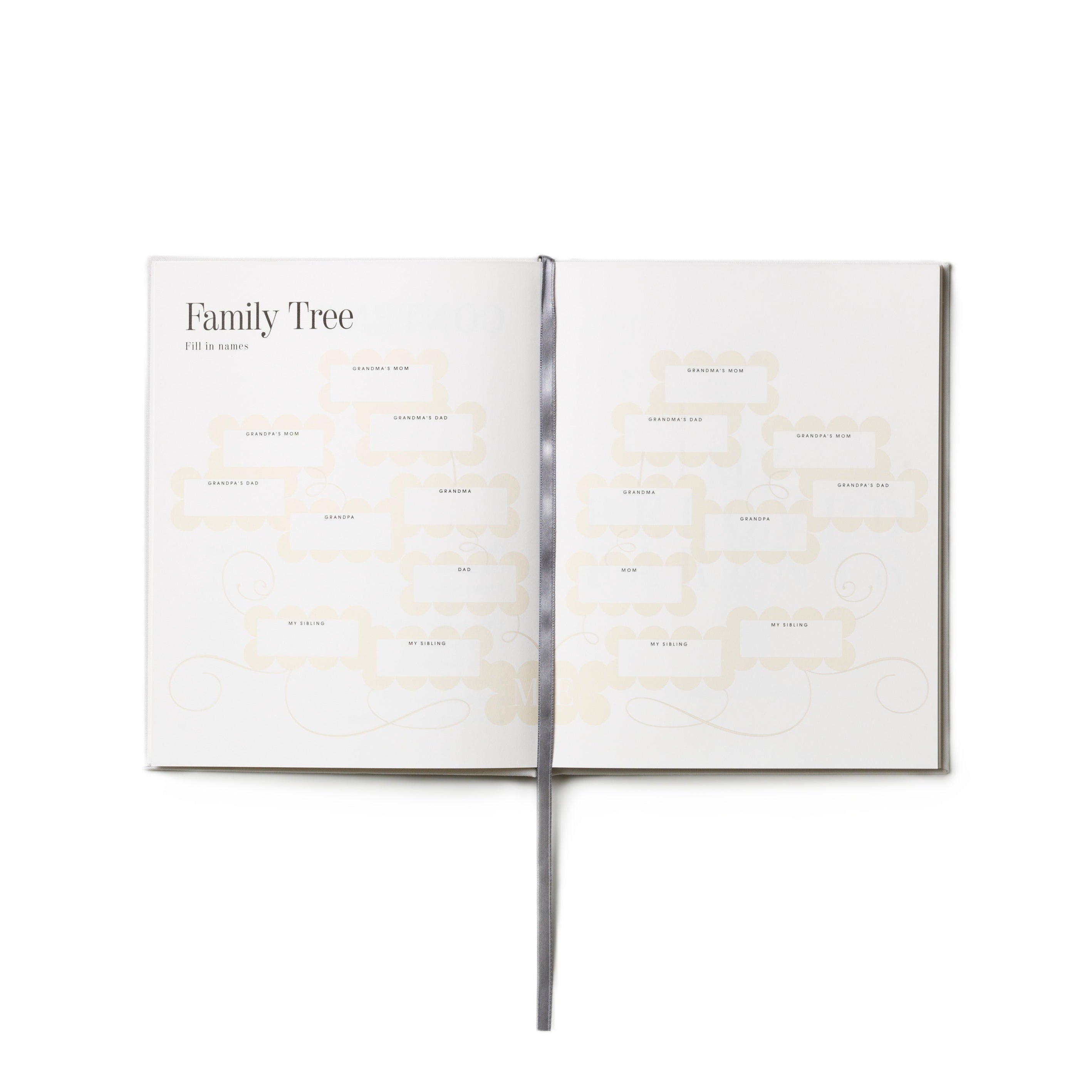 Herinneringen Album ÉÉN STAP TEGELIJK geel met wit