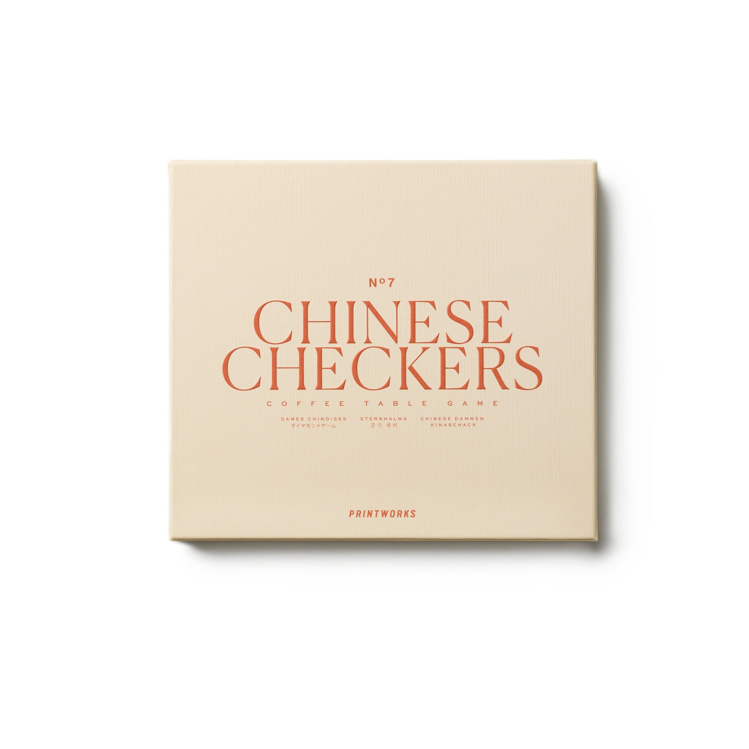 Gra trylma CHINESE CHECKERS beige