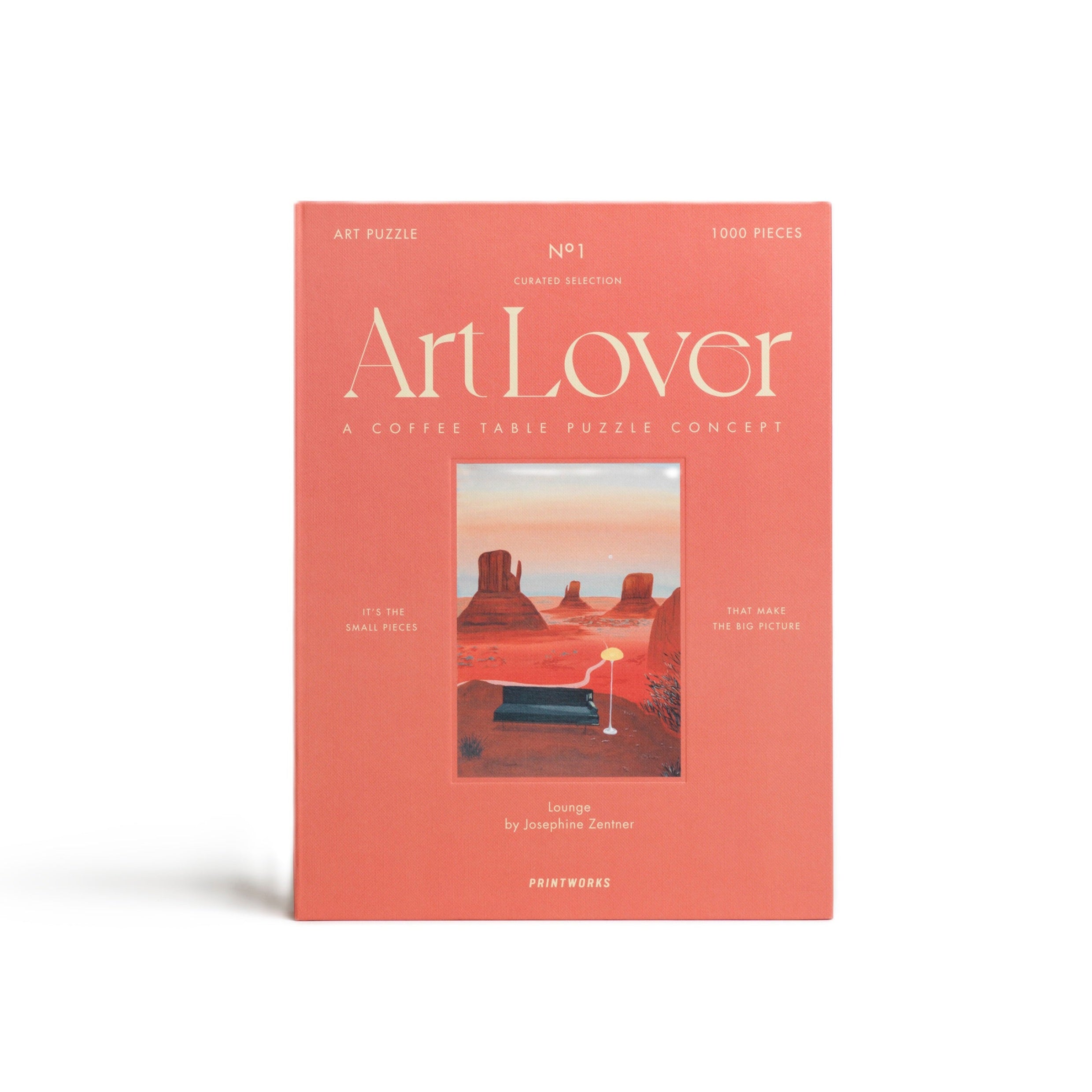 Puzzle LOUNGE rood